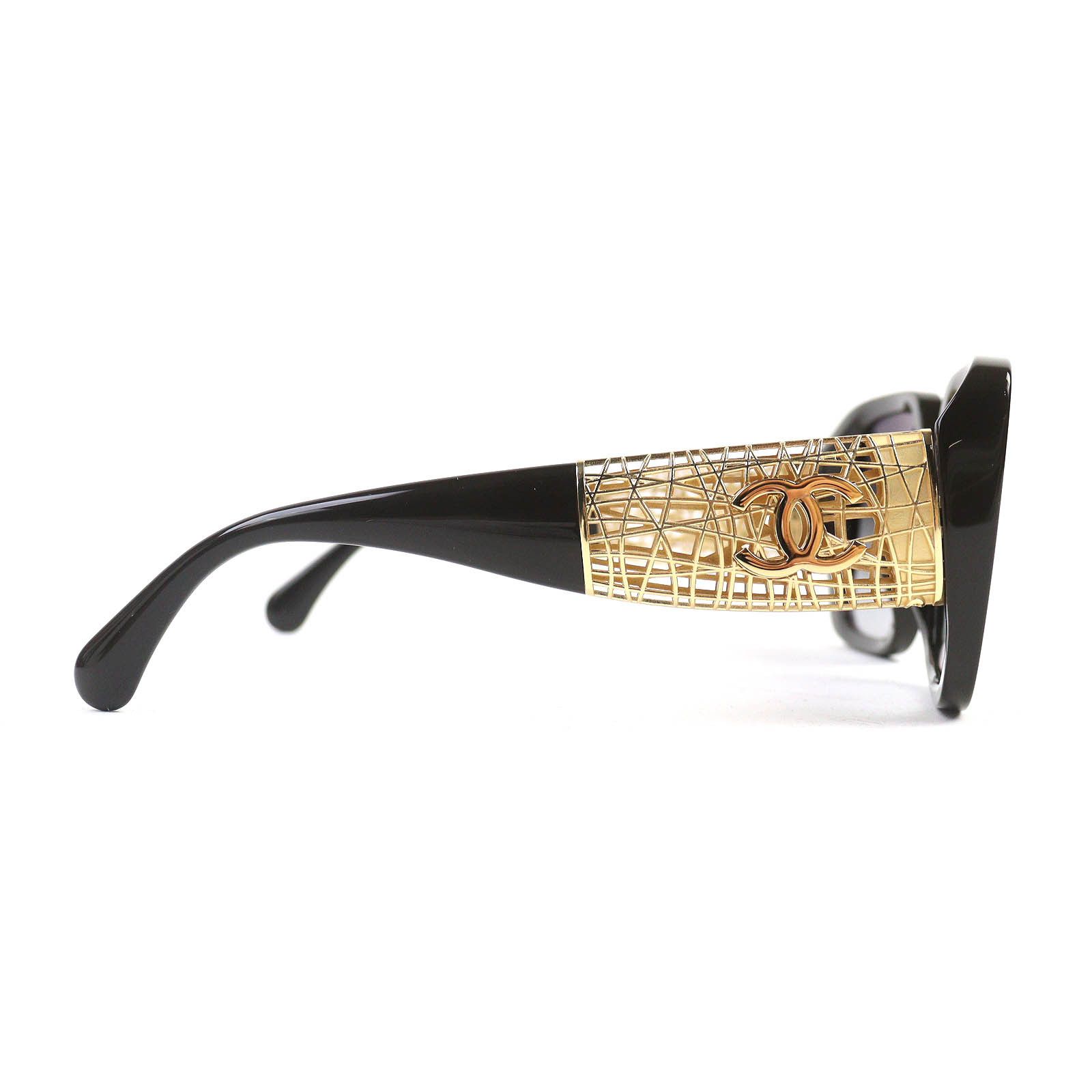 Chanel Chanel Chanel COCO Mark Square Shape Eyewear Sunglasses Plastic Sunglasses 5532-A DUTY FREE for USA Size ONE SIZE - 4 Thumbnail