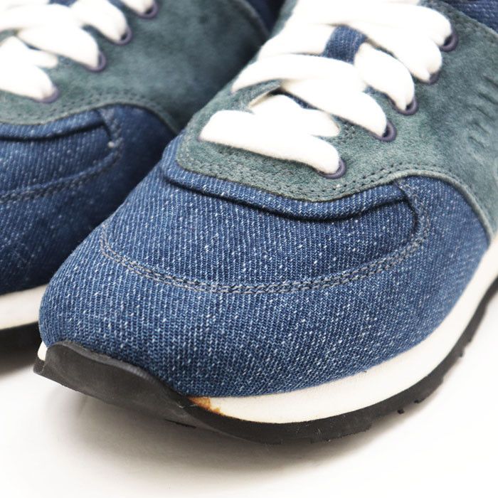 Miu Miu Miu Miu Miu Miu Denim Suede Sneakers Denim Shoes DUTY FREE for USA Size ONE SIZE - 2 Thumbnail