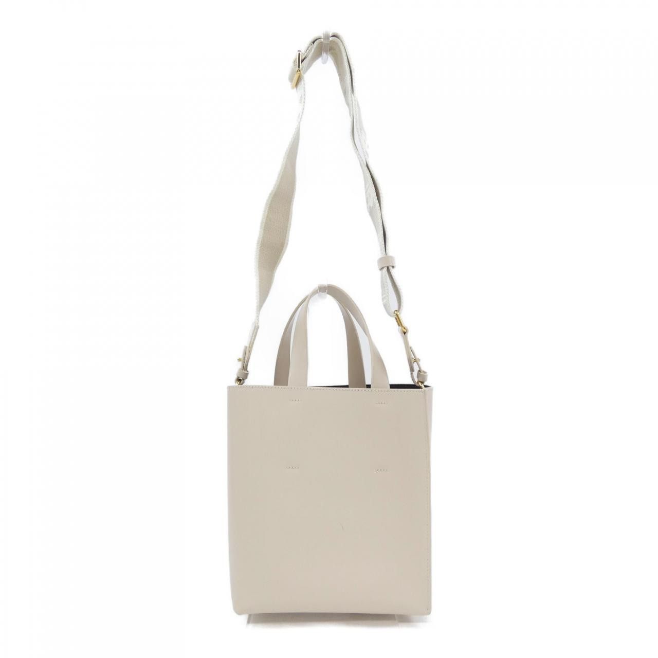 Marni Marni Marni MUSEO LV639 Calf Leather Bag Leather Crossbody Bag SHMP0039U1 DUTY FREE for USA Size ONE SIZE - 3 Thumbnail