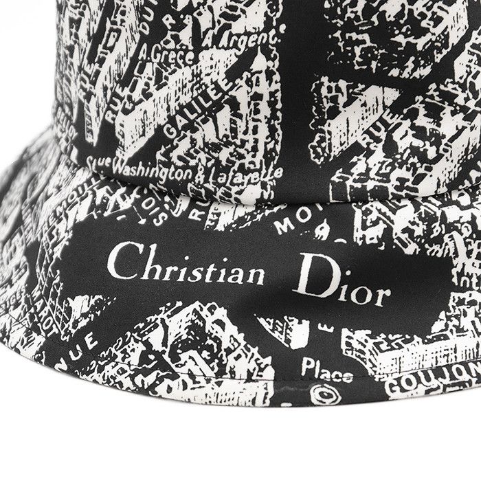Dior Dior Christian Dior Oblique Trotter Bucket Hat Cotton Hats DUTY FREE for USA Size ONE SIZE - 3 Thumbnail
