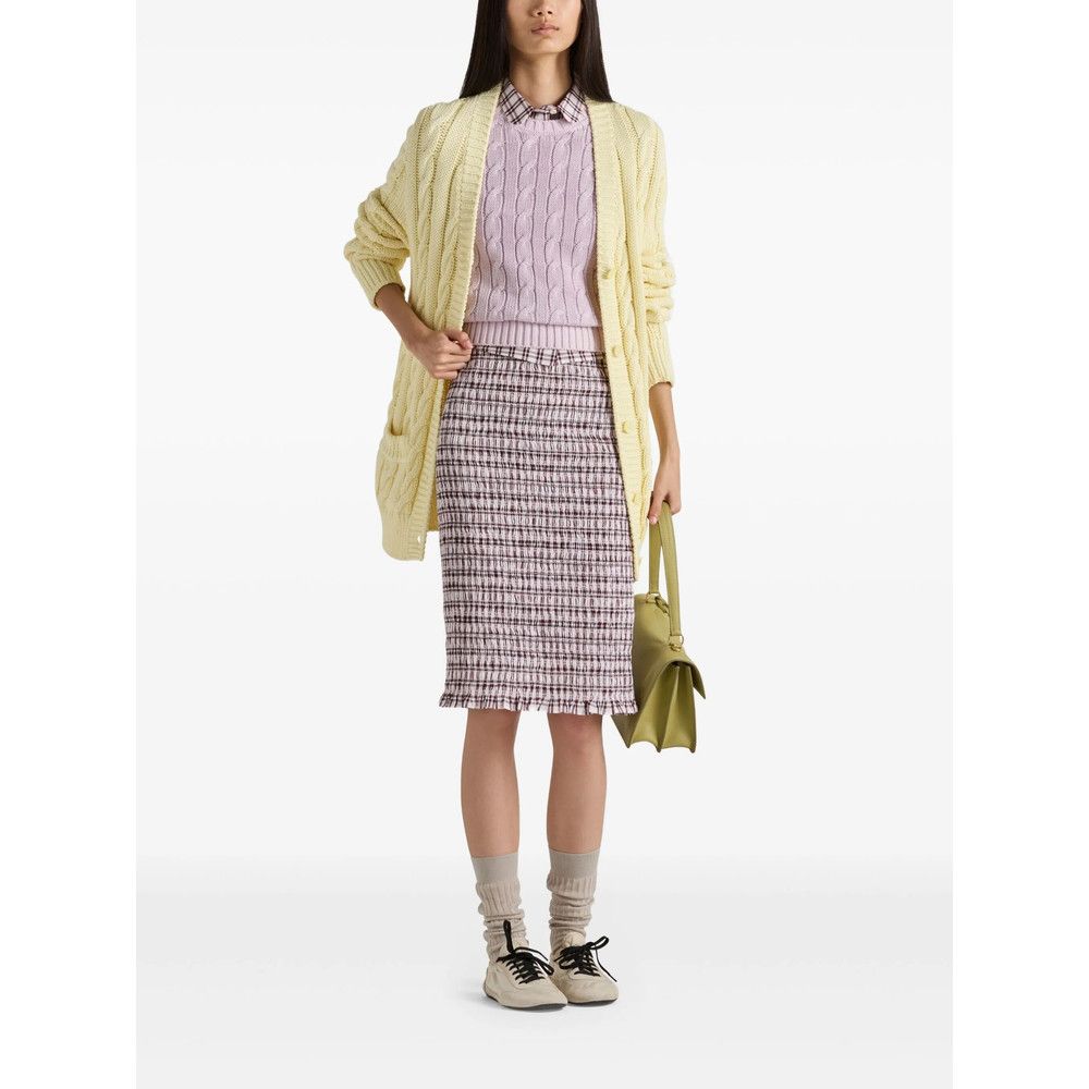 Prada Prada PINK Skirts - Pencil Skirts Size 28" / US 6 / IT 42 - 4 Thumbnail