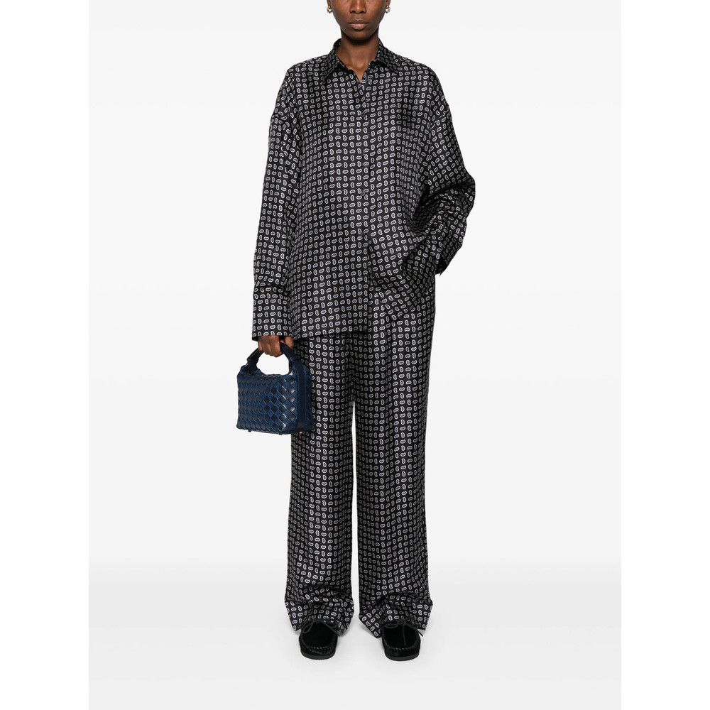 Prada Prada BLUE Trousers - Tailored Trousers Size 30" / US 8 / IT 44 - 4 Thumbnail