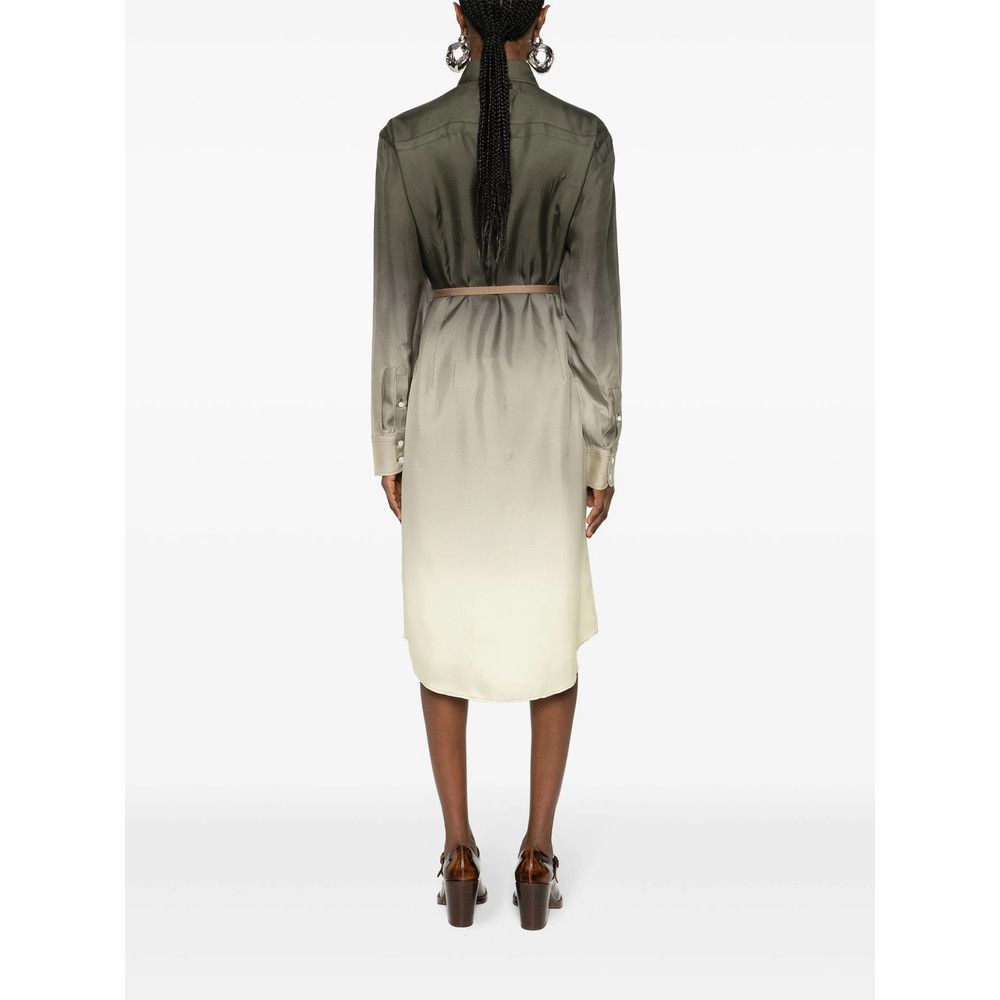 Prada Prada GREEN Dresses - Day Dresses Size M / US 6-8 / IT 42-44 - 4 Thumbnail