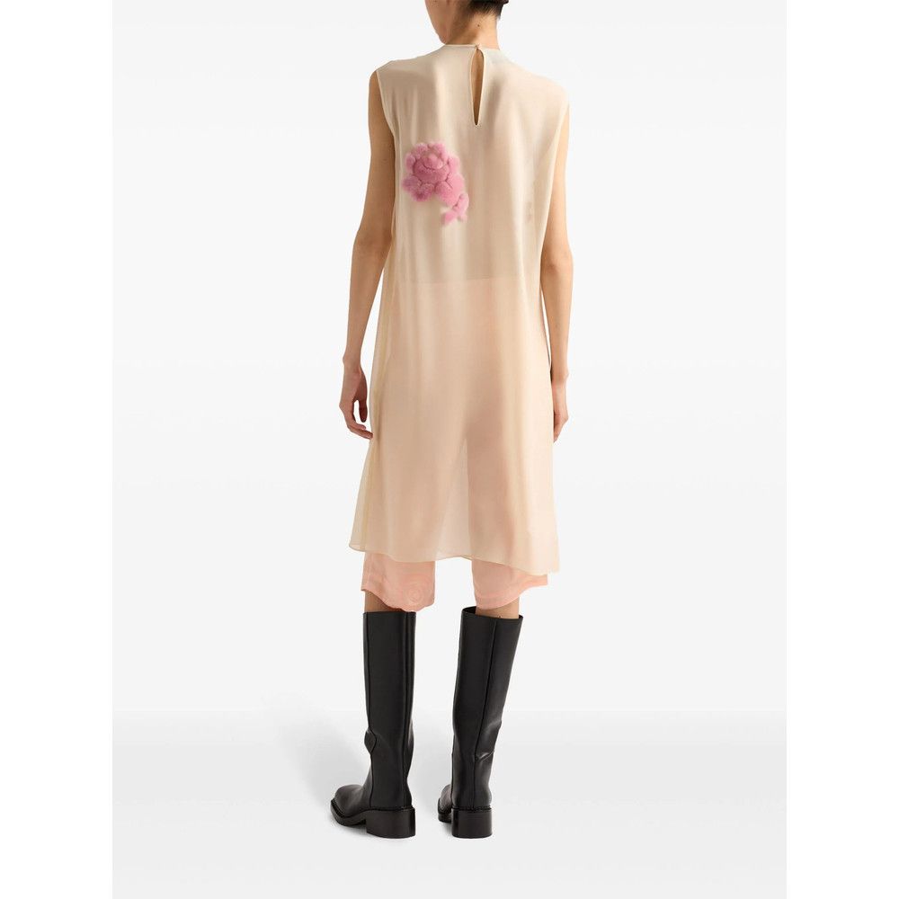 Prada Prada NEUTRALS Dresses - Cocktail & Party Dresses Size M / US 6-8 / IT 42-44 - 5 Thumbnail