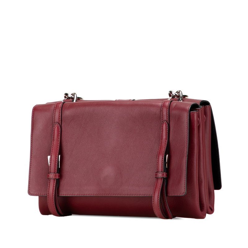 Prada Prada B5105C Leather Shoulder Bag Leather Shoulder Bag B5105C DUTY FREE for USA