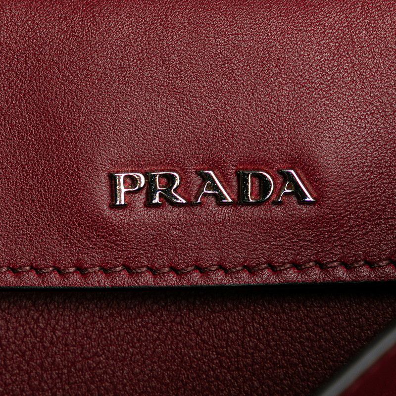 Prada Prada B5105C Leather Shoulder Bag Leather Shoulder Bag B5105C DUTY FREE for USA