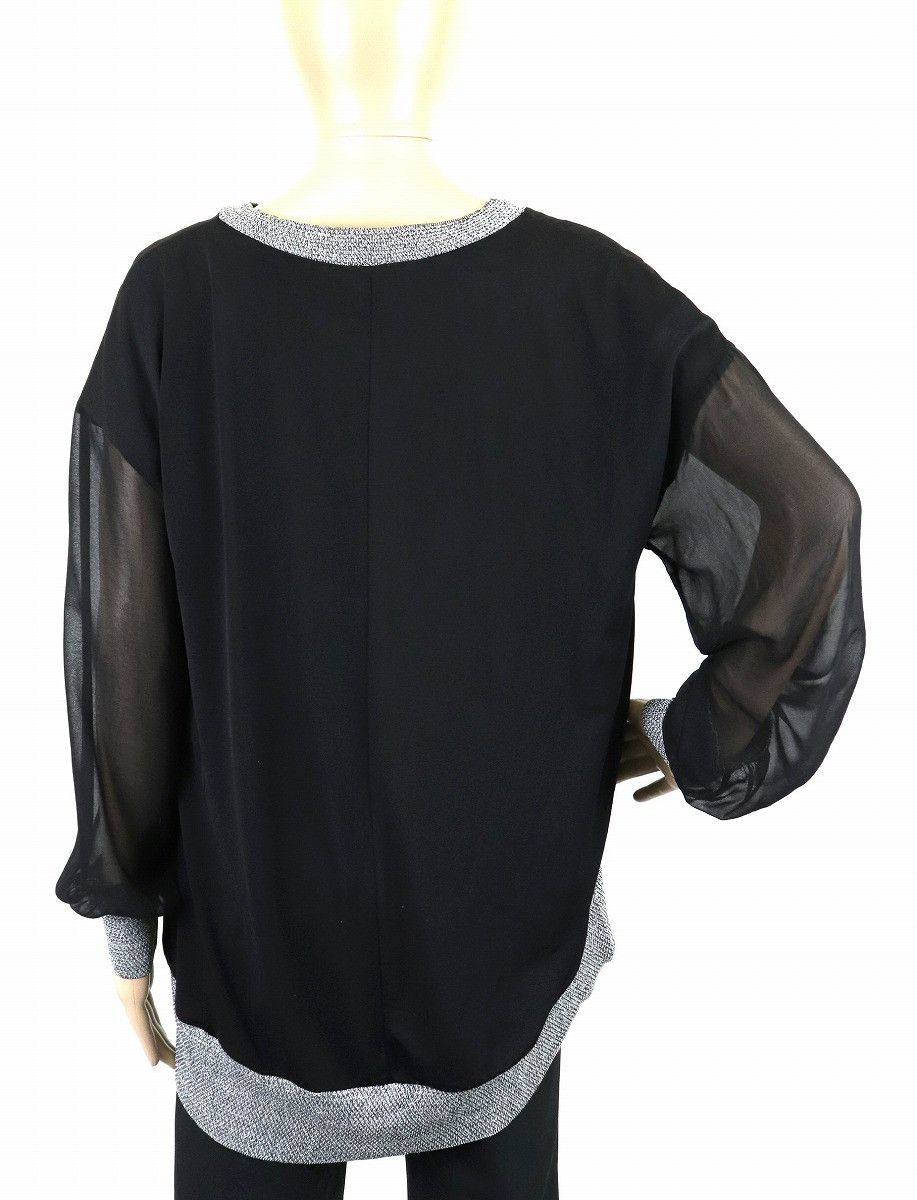 Chanel Chanel Chanel Coco Chanel Button Chiffon Pullover Others Tops DUTY FREE for USA Size ONE SIZE - 2 Thumbnail