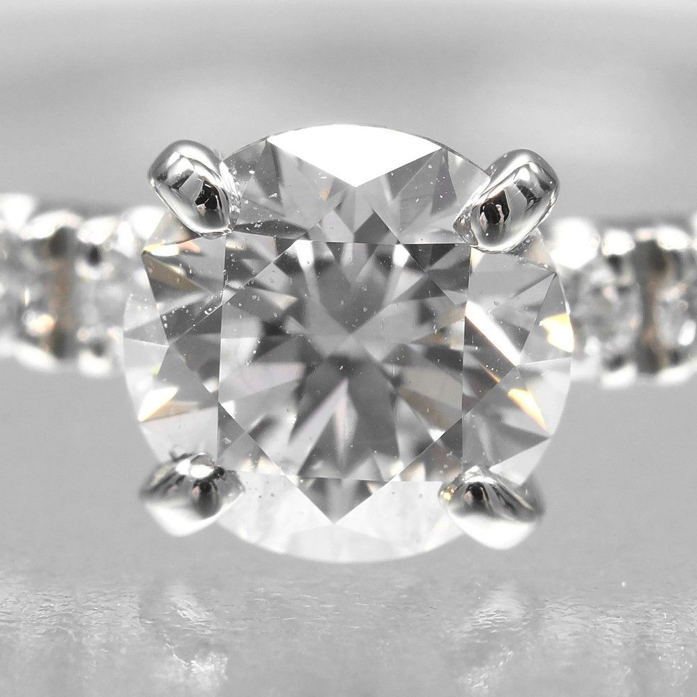 Cartier Cartier Cartier Etincelle de Cartier Pt950 Platinum Diamond Ring Size 7 Metal Ring DUTY FREE for USA Size ONE SIZE - 5 Thumbnail
