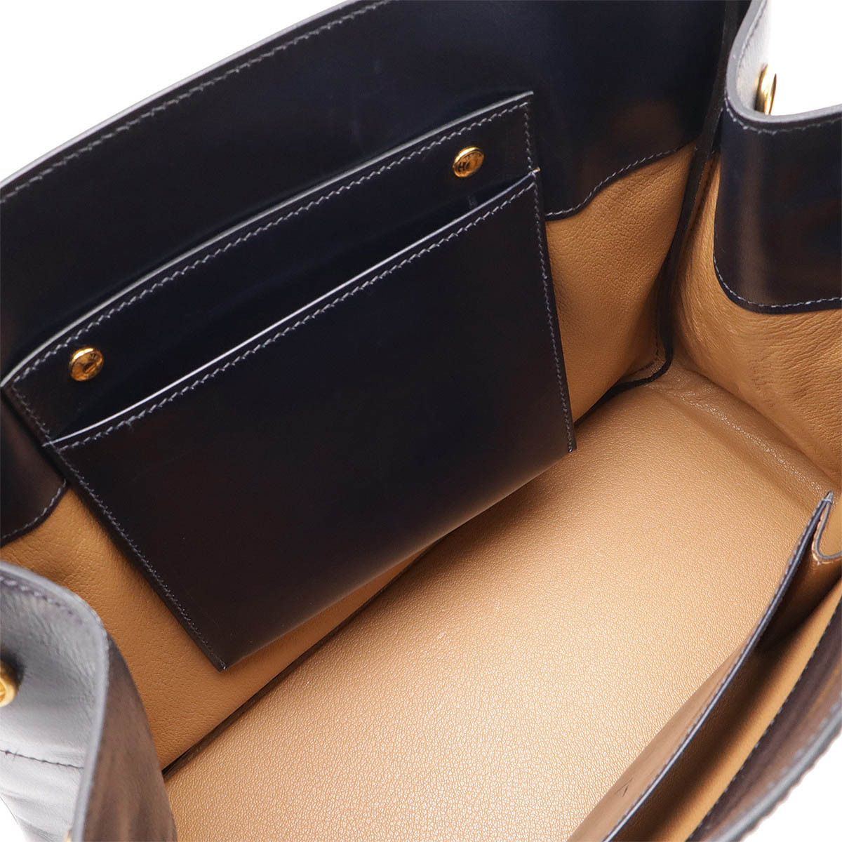 Hermes Hermes Hermes La Box Calf 2way Bag Leather Shoulder Bag DUTY FREE for USA Size ONE SIZE - 6 Thumbnail