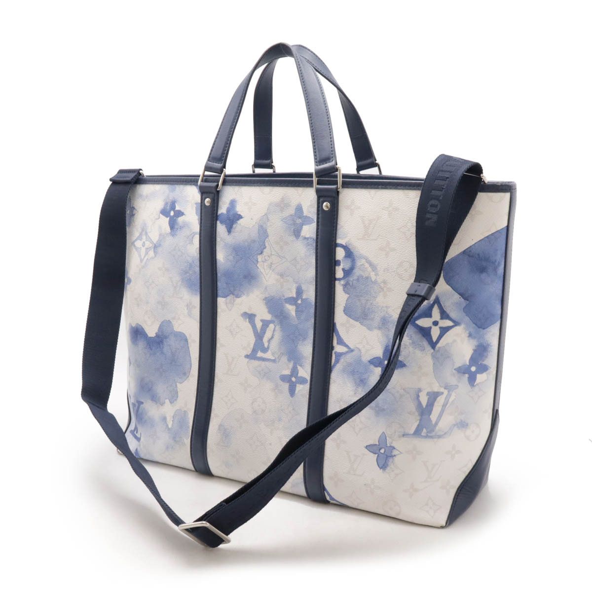 Louis Vuitton Louis Vuitton Louis Vuitton Monogram Watercolor Week-End Tote GM 2way Tote Bag M45755 Canvas Tote Bag M45755 DUTY FREE for USA Size ONE SIZE - 2 Thumbnail