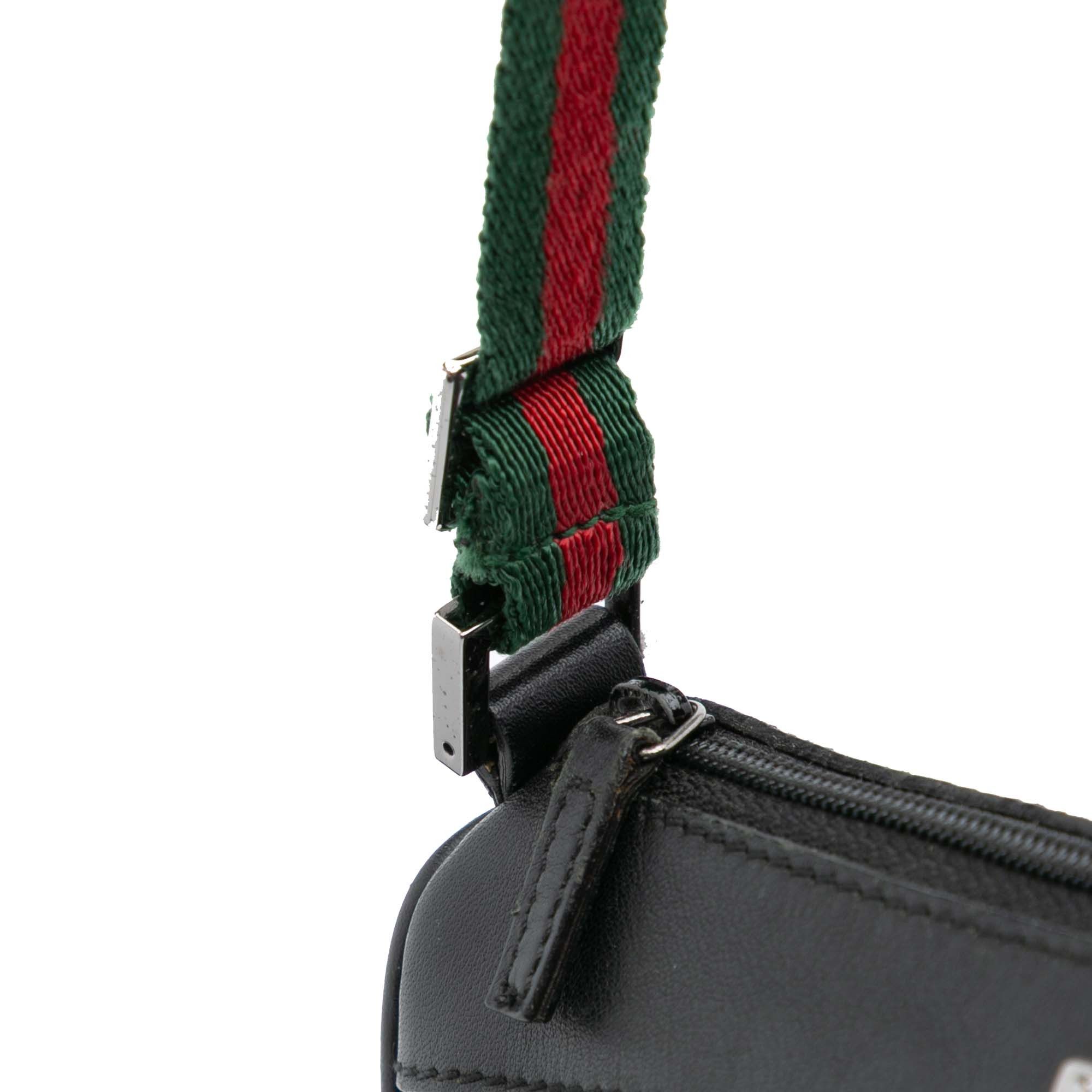 Gucci Gucci Denim Web Shoulder Bag Size ONE SIZE - 9 Thumbnail