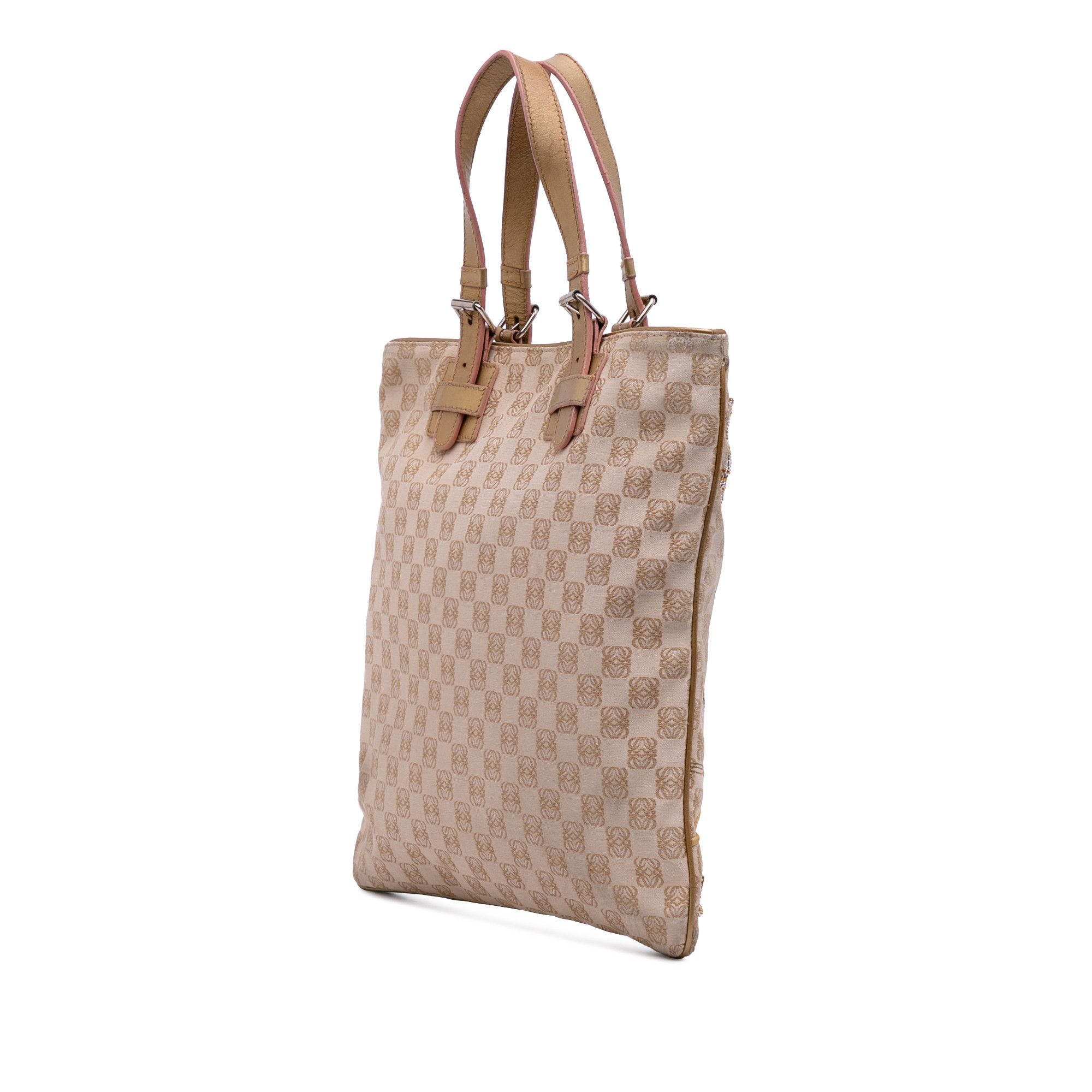 Loewe LOEWE Anagram Canvas Embroidered Tote Size ONE SIZE - 2 Thumbnail