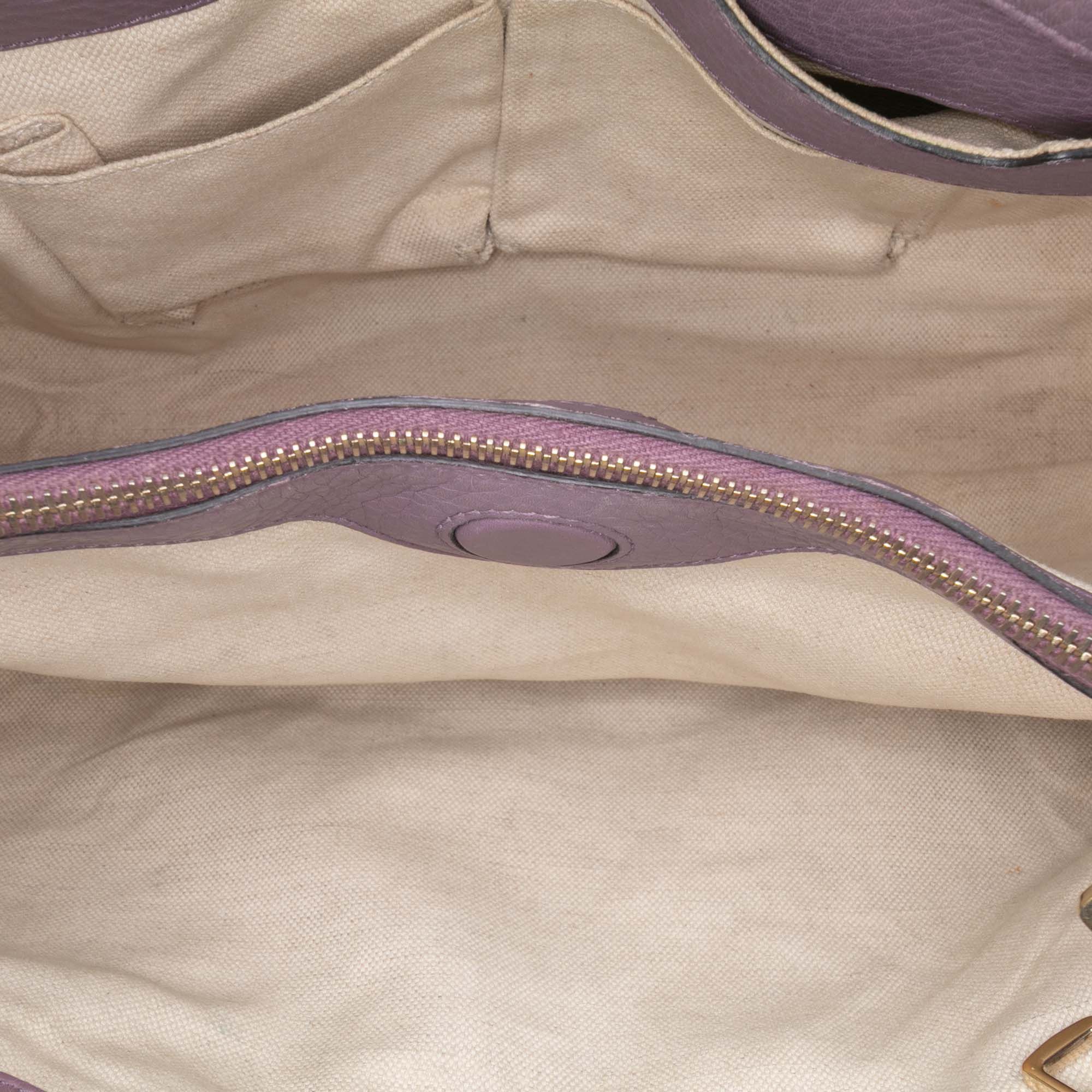 Gucci Gucci Medium Calfskin Bamboo Shopper Satchel Size ONE SIZE - 4 Thumbnail