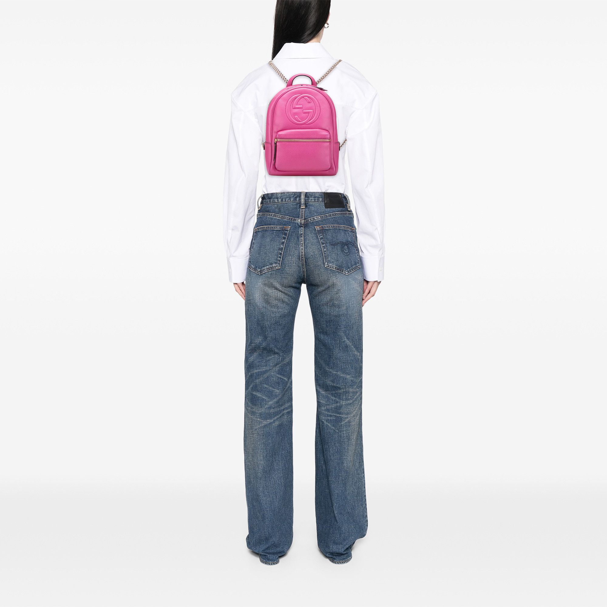 Gucci Gucci Leather Soho Backpack Size ONE SIZE - 11 Thumbnail