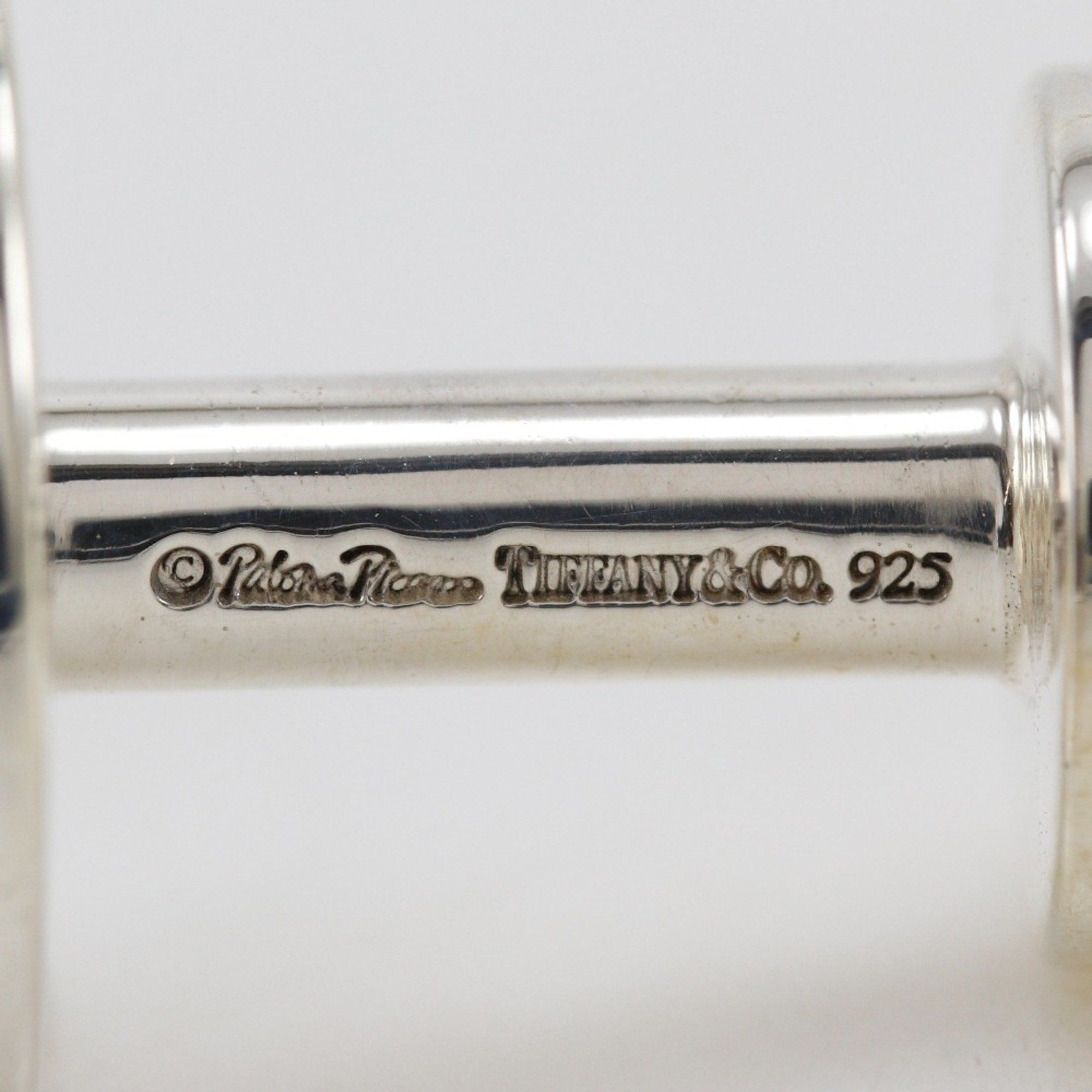 Tiffany & Co. Tiffany & Co. Paloma Picasso Cufflinks, 925 Sterling Silver with Hematite, Men's Size ONE SIZE - 5 Thumbnail