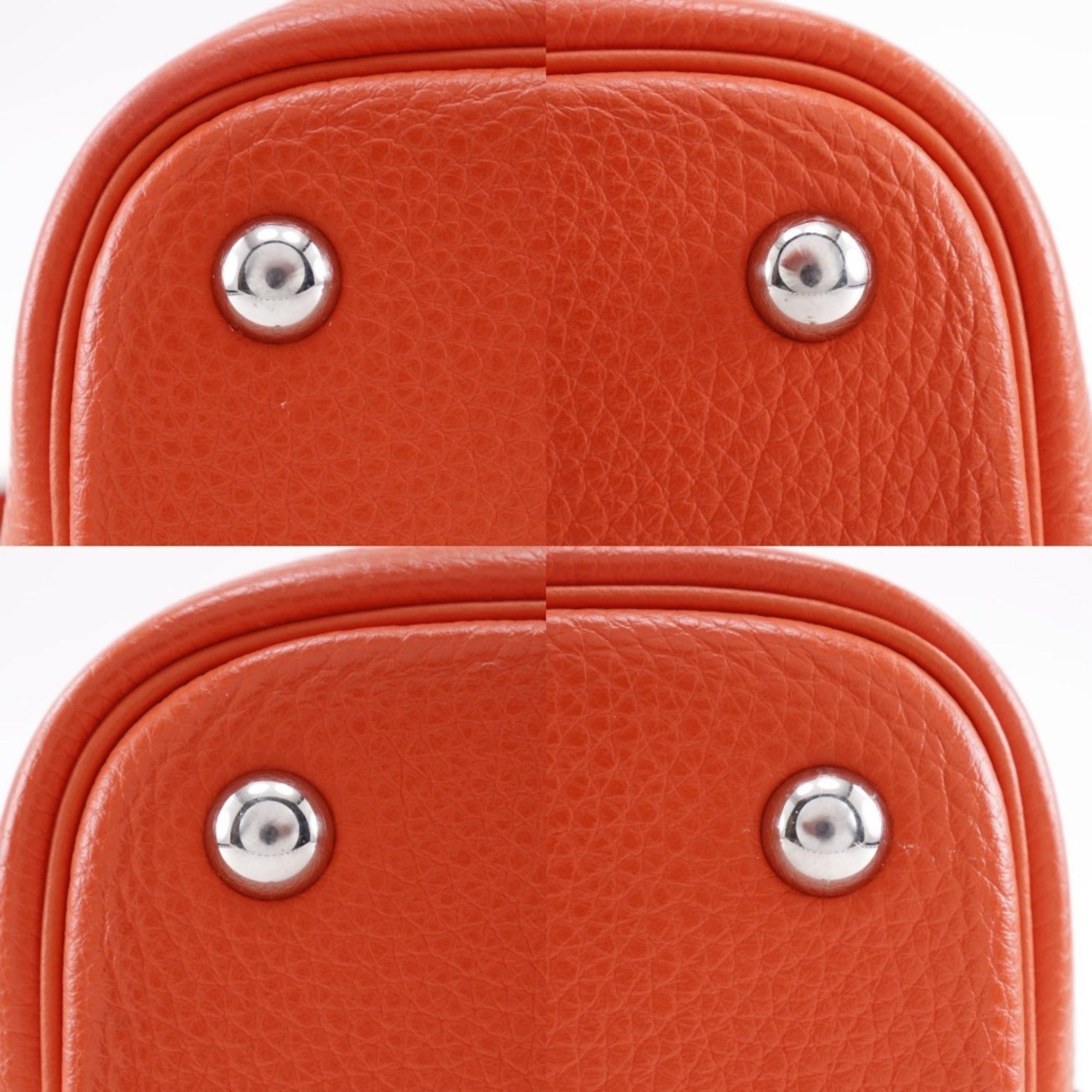 Hermes Hermes Hermès Bolide 31 Handbag Shoulder Bag Taurillon Clemence 2017 Orange A 2-way A5 Women's Size ONE SIZE - 8 Thumbnail