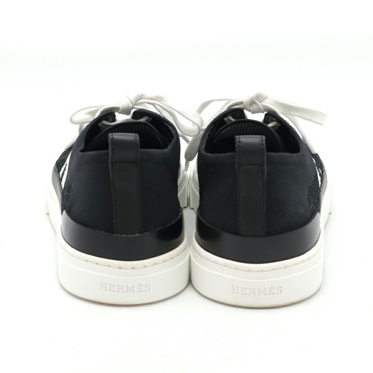Hermes Hermes Hermes Deep Knit Calf Sneakers Leather Shoes DUTY FREE for USA Size ONE SIZE - 3 Thumbnail