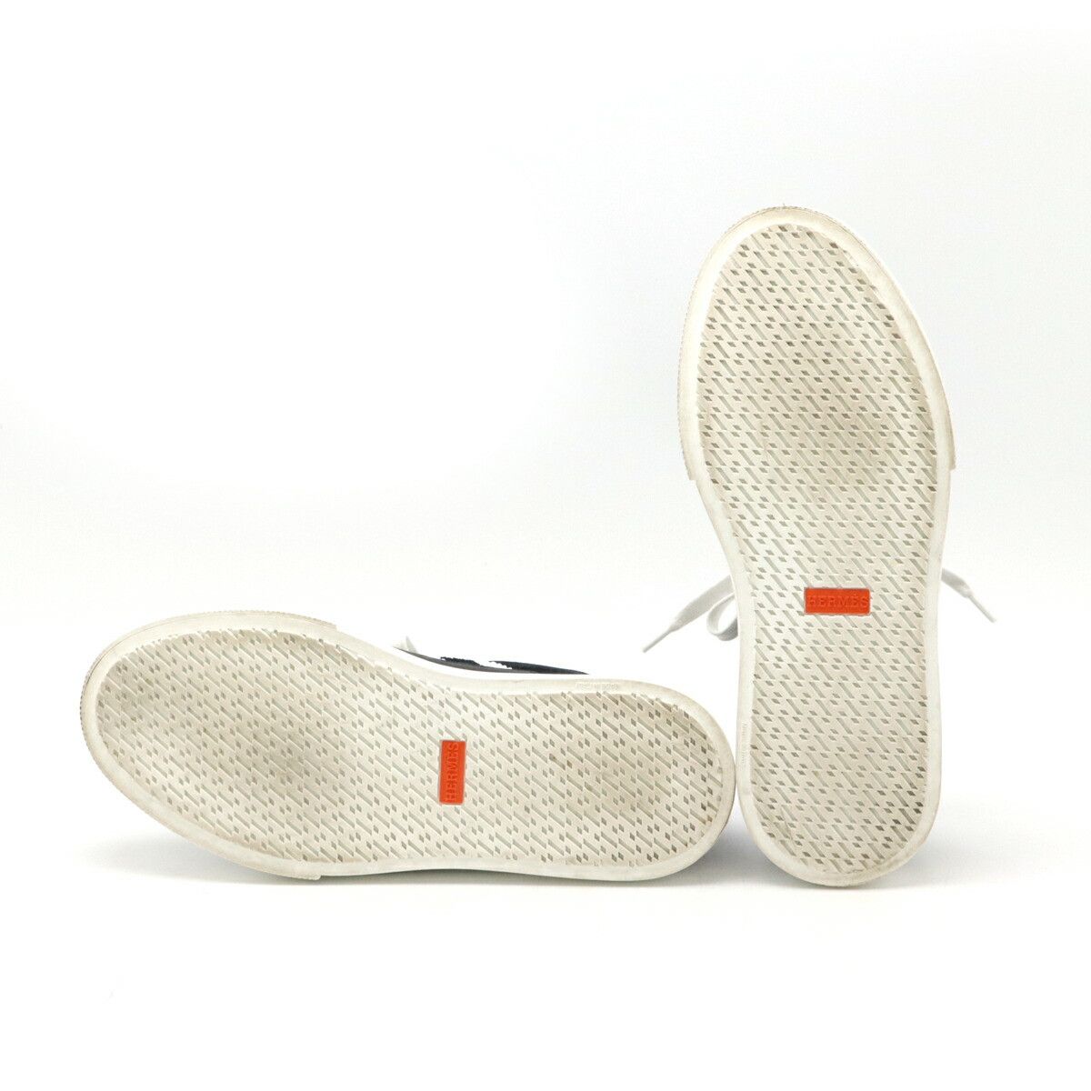 Hermes Hermes Hermes Deep Knit Calf Sneakers Leather Shoes DUTY FREE for USA Size ONE SIZE - 4 Thumbnail