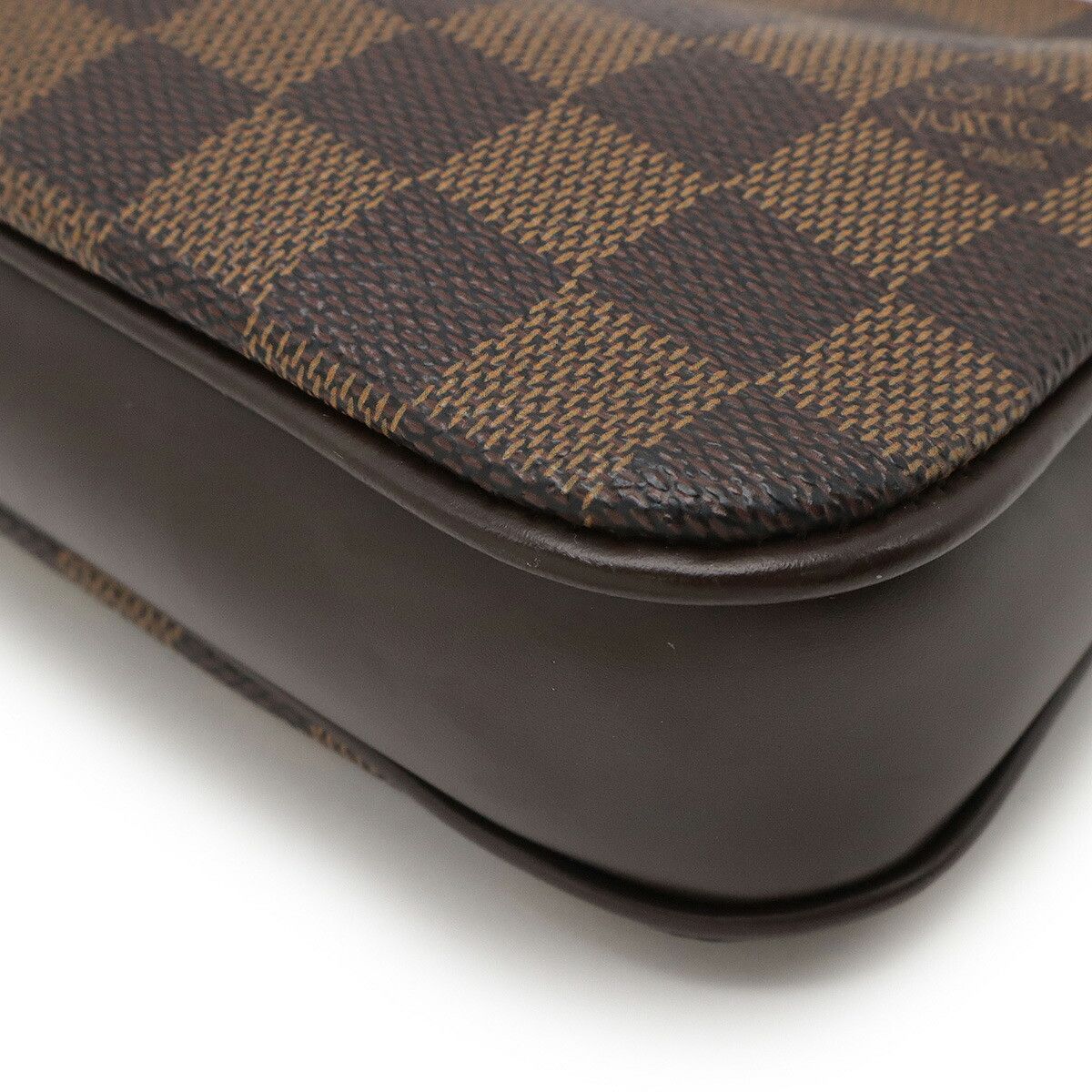 Louis Vuitton Louis Vuitton Louis Vuitton Navona Damier Multi Pouch Canvas Handbag N51983 DUTY FREE for USA Size ONE SIZE - 3 Thumbnail