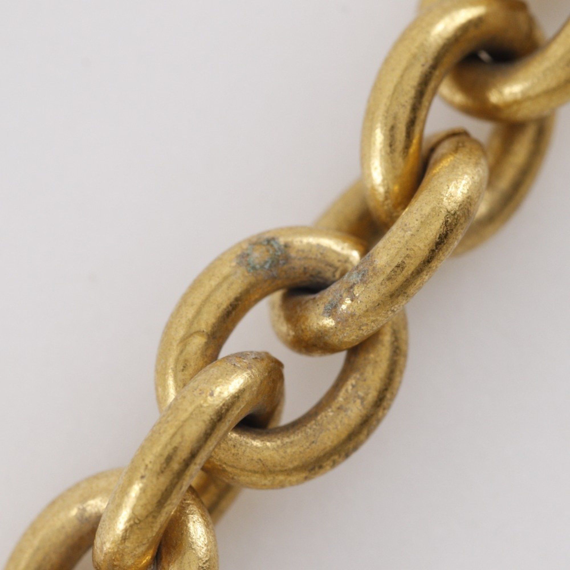 Chanel CHANEL Coco Mark Necklace, Matelasse, Gold Plated, Approx. 163.3g, Women's Size ONE SIZE - 7 Thumbnail