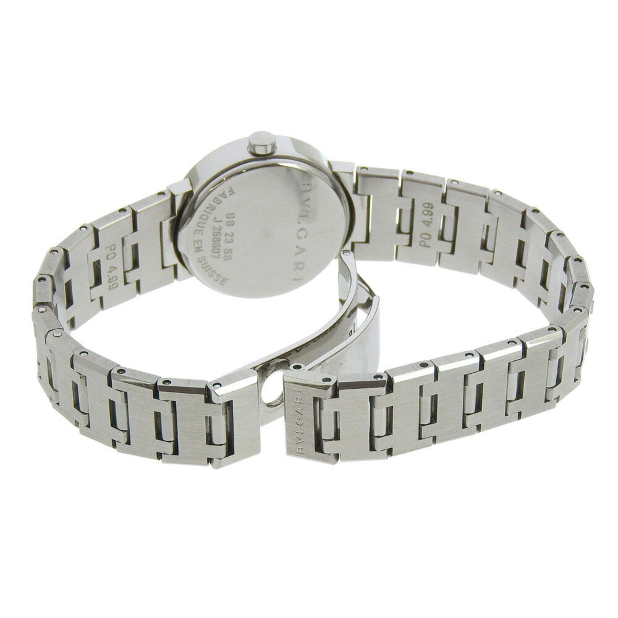 Bvlgari BVLGARI Bzero1 Watch, BZero1 BB23SS, Stainless Steel, Quartz Movement, Analog Display, Black Dial, Women's Size ONE SIZE - 5 Thumbnail