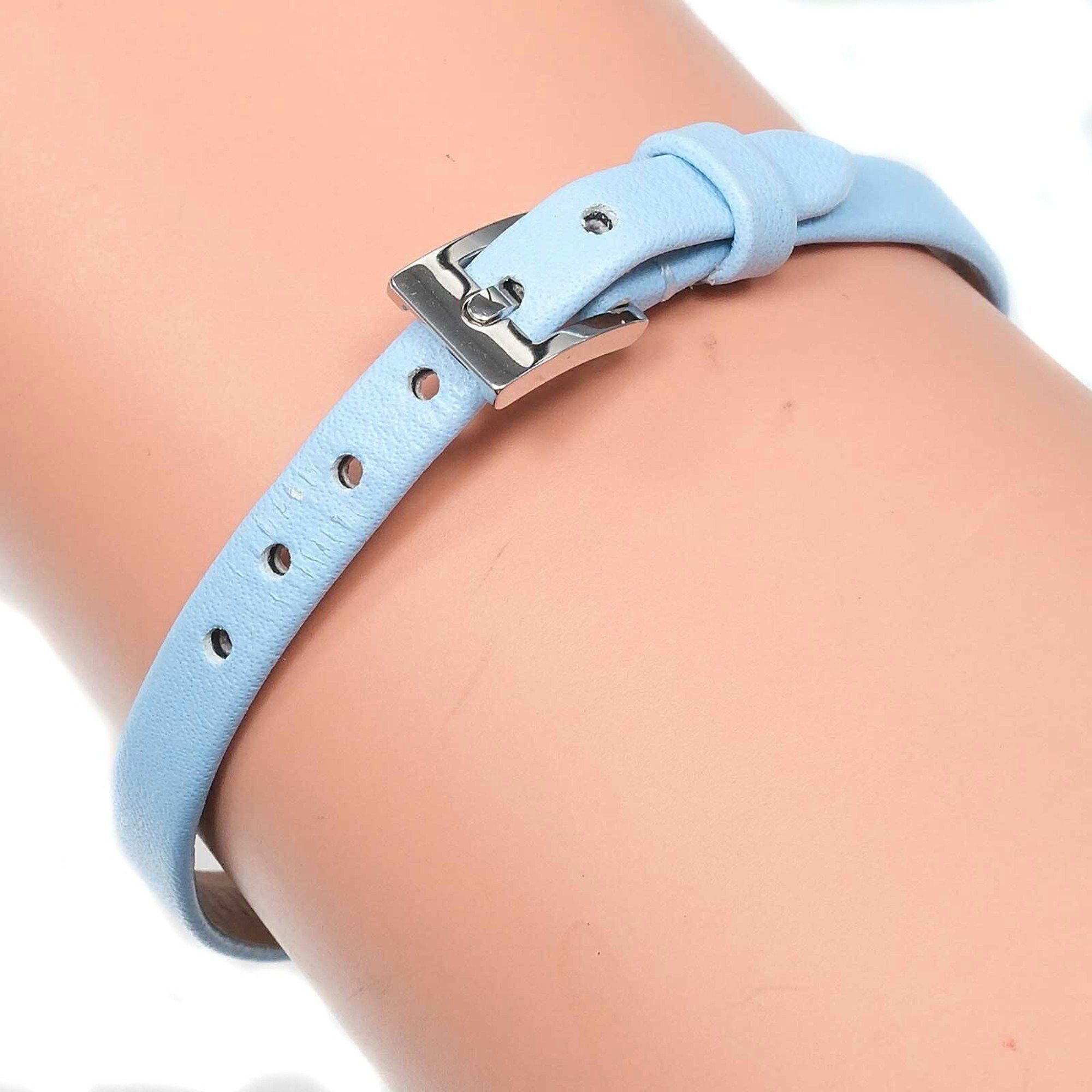 Other Chaumet Lien Bracelet, 18K White Gold with Diamonds and Leather, Approx. 7.2g Size ONE SIZE - 3 Thumbnail