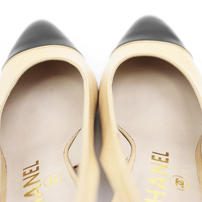 Chanel Chanel Chanel Leather Pumps Leather Shoes 502351 DUTY FREE for USA Size ONE SIZE - 5 Thumbnail