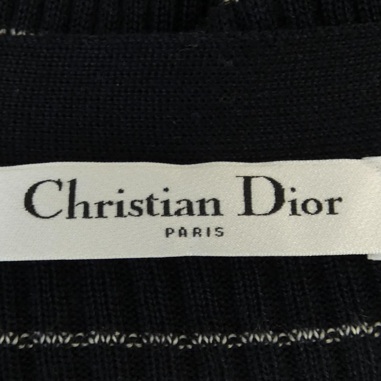 Dior Dior Christian Dior 144G35AM117 Silk Cashmere Cardigan Others Tops 144G35AM117 DUTY FREE for USA Size ONE SIZE - 4 Thumbnail