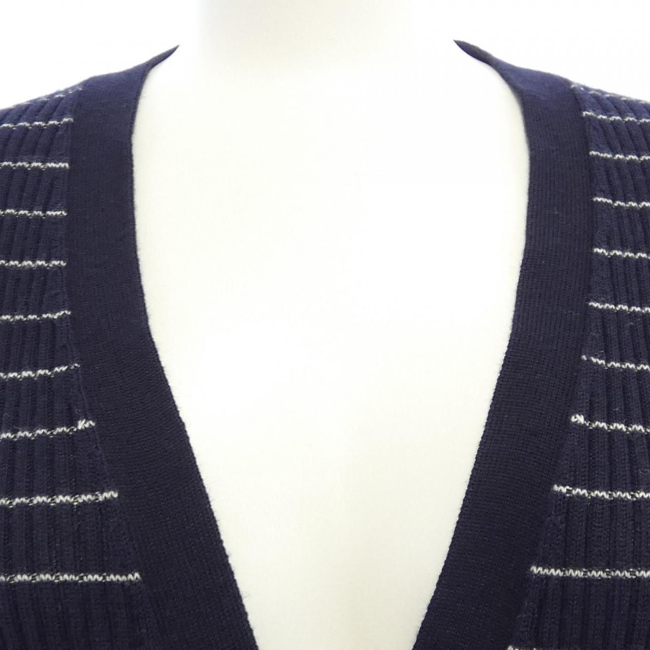 Dior Dior Christian Dior 144G35AM117 Silk Cashmere Cardigan Others Tops 144G35AM117 DUTY FREE for USA Size ONE SIZE - 5 Thumbnail