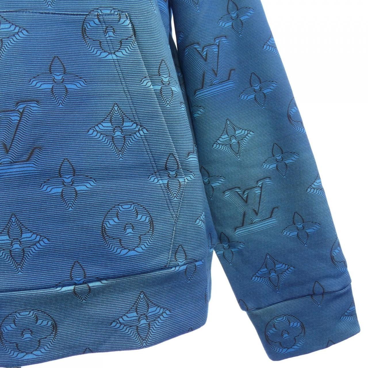 Louis Vuitton Louis Vuitton Printed Allover Hoodie Cotton Sweatshirts & Hoodies HNY41WIHN DUTY FREE for USA