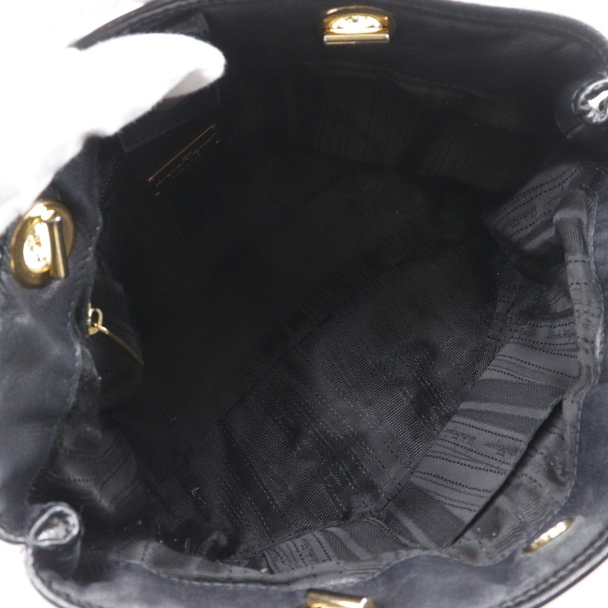 Salvatore Ferragamo Salvatore Ferragamo Vara Tote Bag in Black Leather and Enamel, Women's Size ONE SIZE - 6 Thumbnail