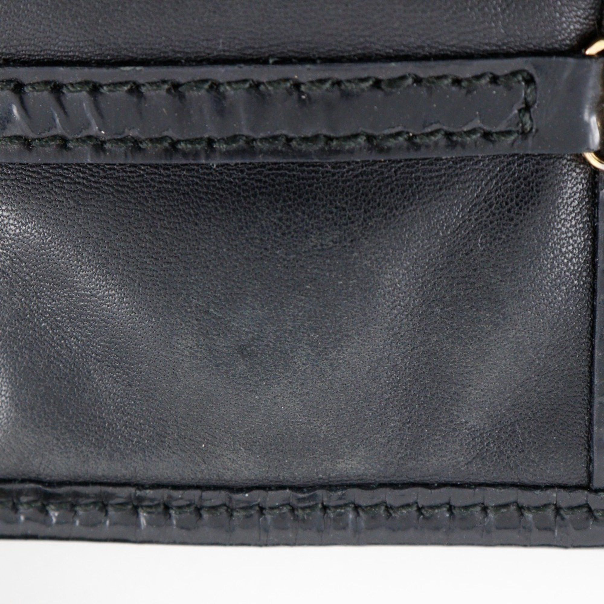 Salvatore Ferragamo Salvatore Ferragamo Vara Tote Bag in Black Leather and Enamel, Women's Size ONE SIZE - 8 Thumbnail