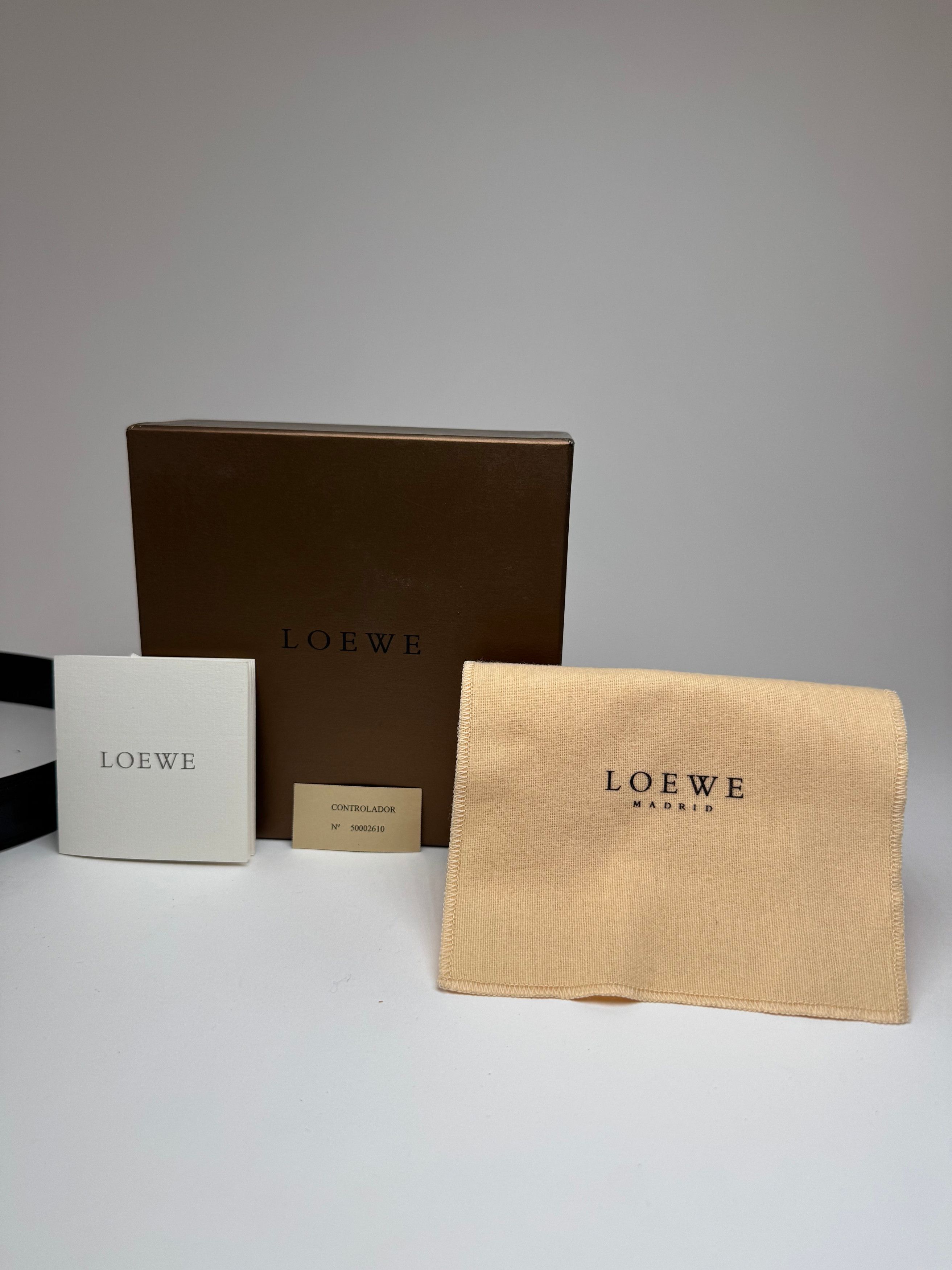 Loewe Vintage Madrid Leather Belt black Size ONE SIZE - 7 Thumbnail