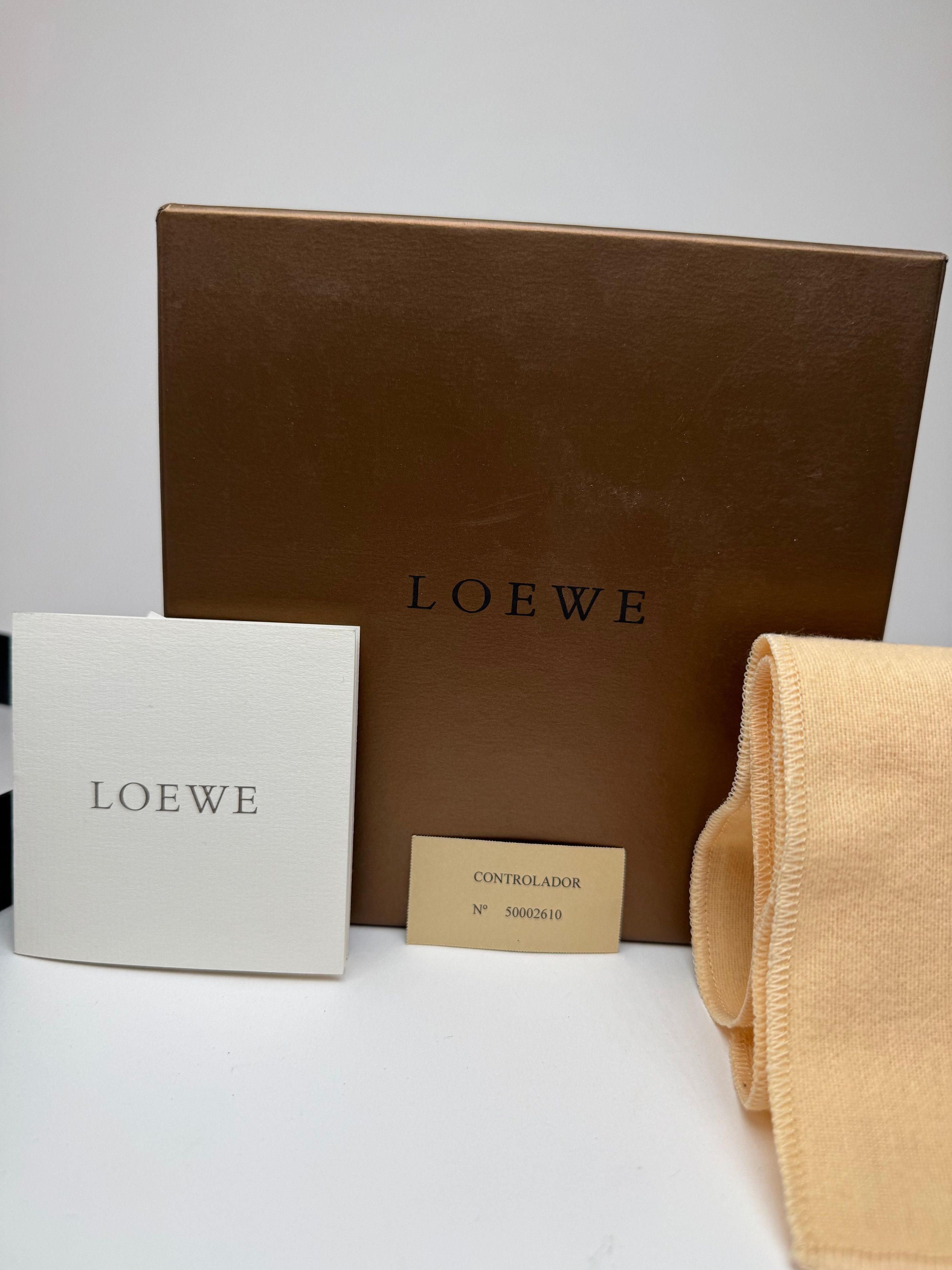 Loewe Vintage Madrid Leather Belt black Size ONE SIZE - 3 Thumbnail