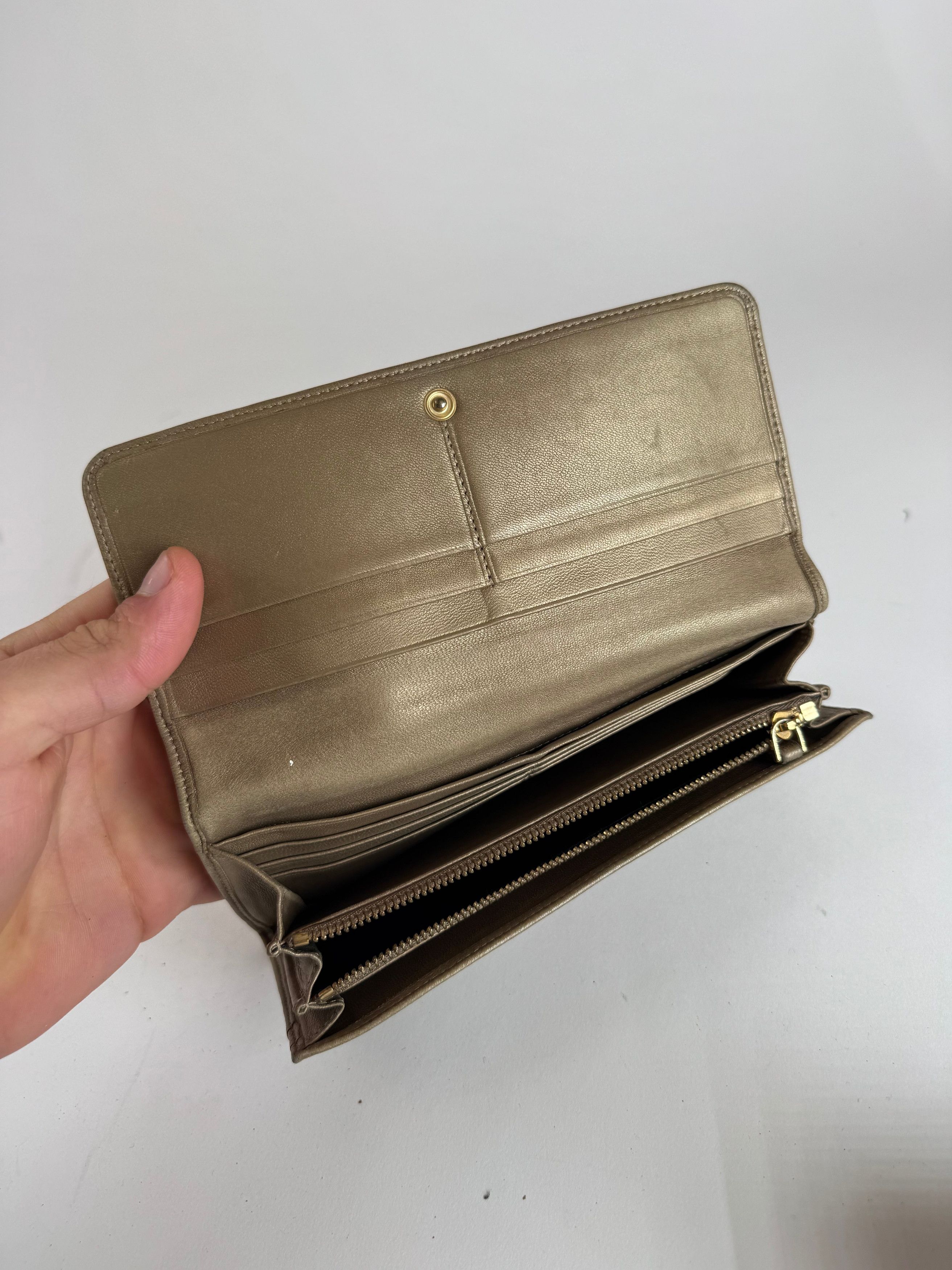 Loewe Vintage Madrid Leather Wallet beige Size ONE SIZE - 7 Thumbnail