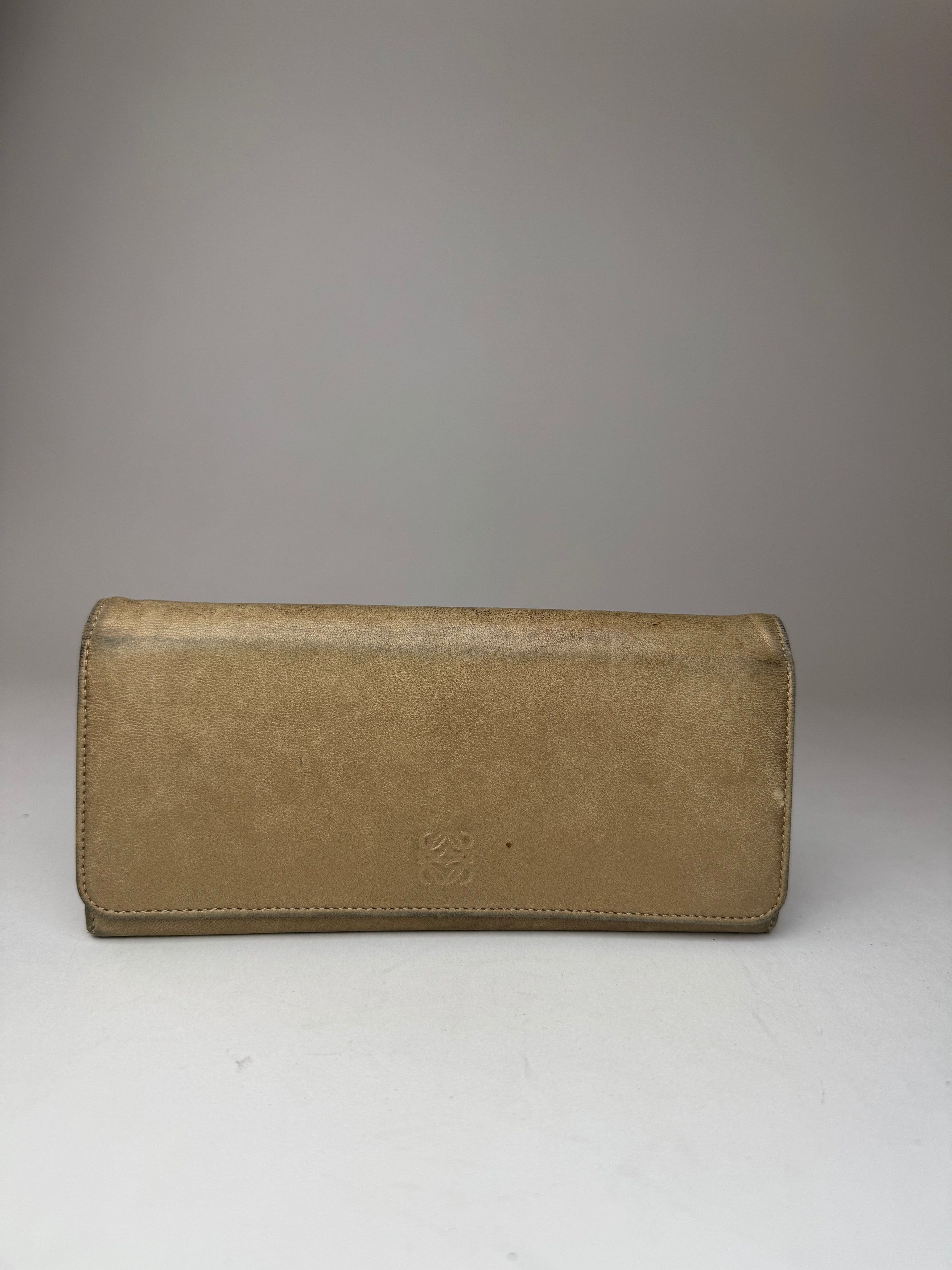 Loewe Vintage Madrid Leather Wallet beige Size ONE SIZE - 13 Thumbnail
