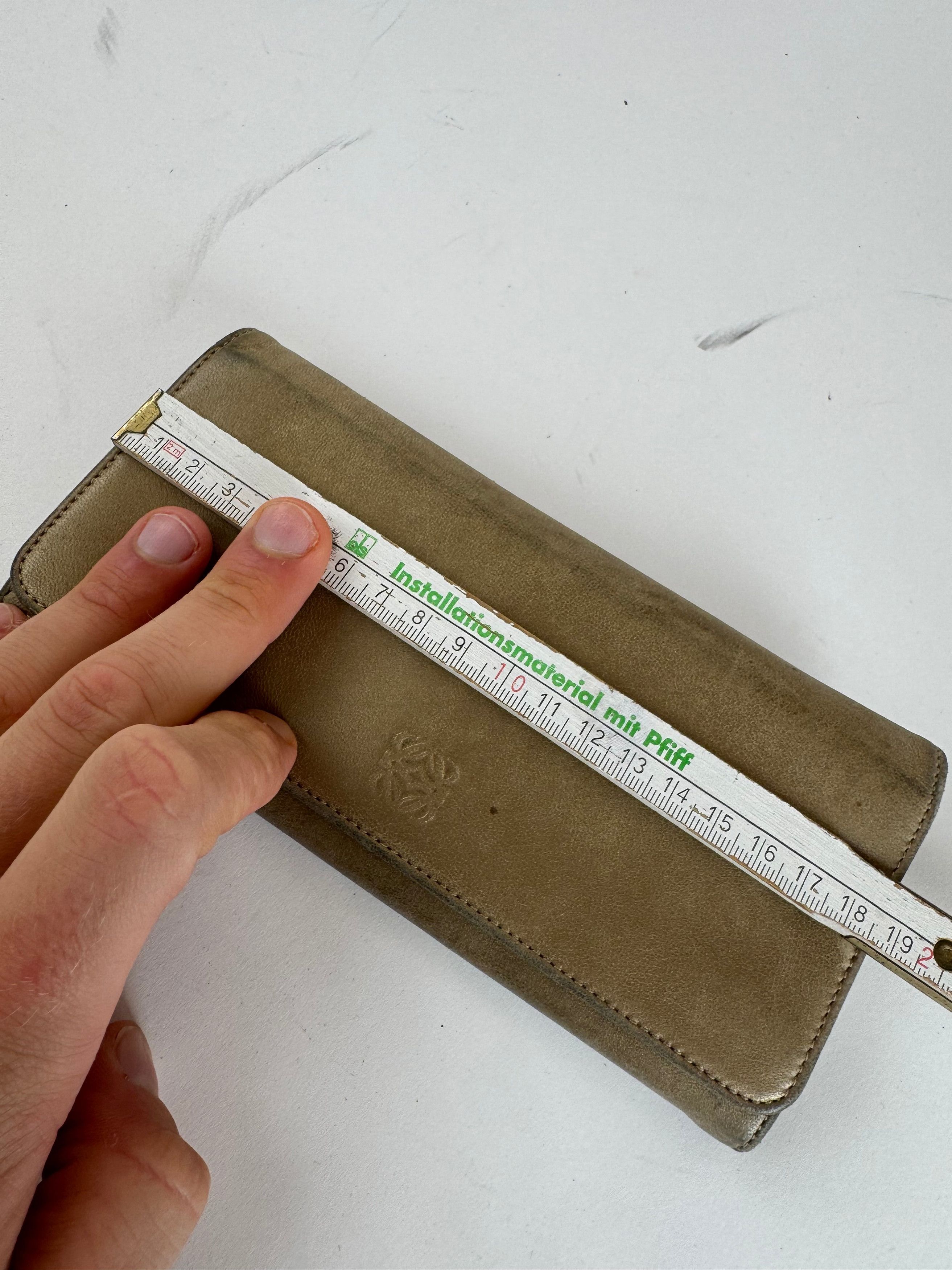 Loewe Vintage Madrid Leather Wallet beige Size ONE SIZE - 11 Thumbnail
