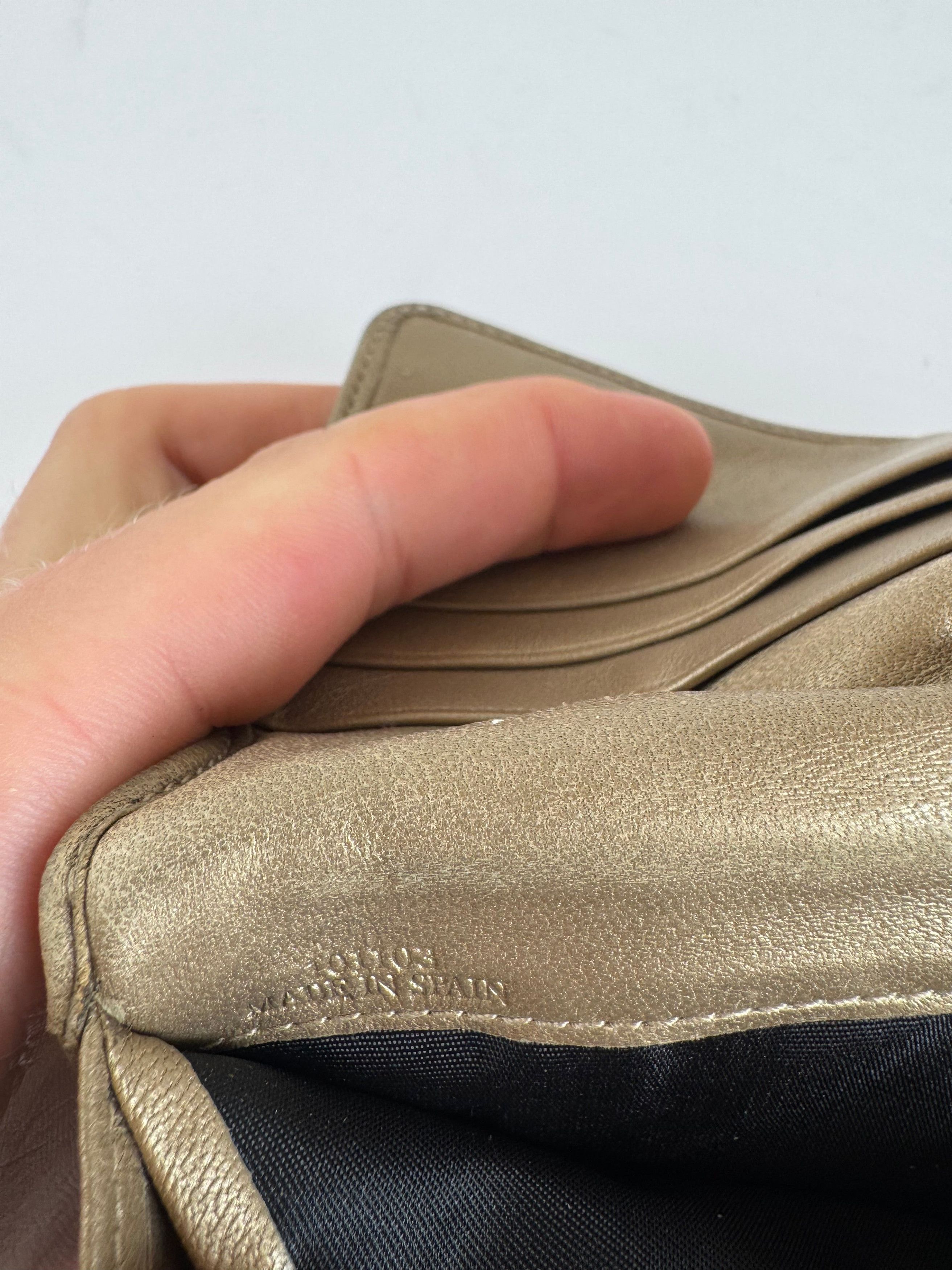 Loewe Vintage Madrid Leather Wallet beige Size ONE SIZE - 9 Thumbnail