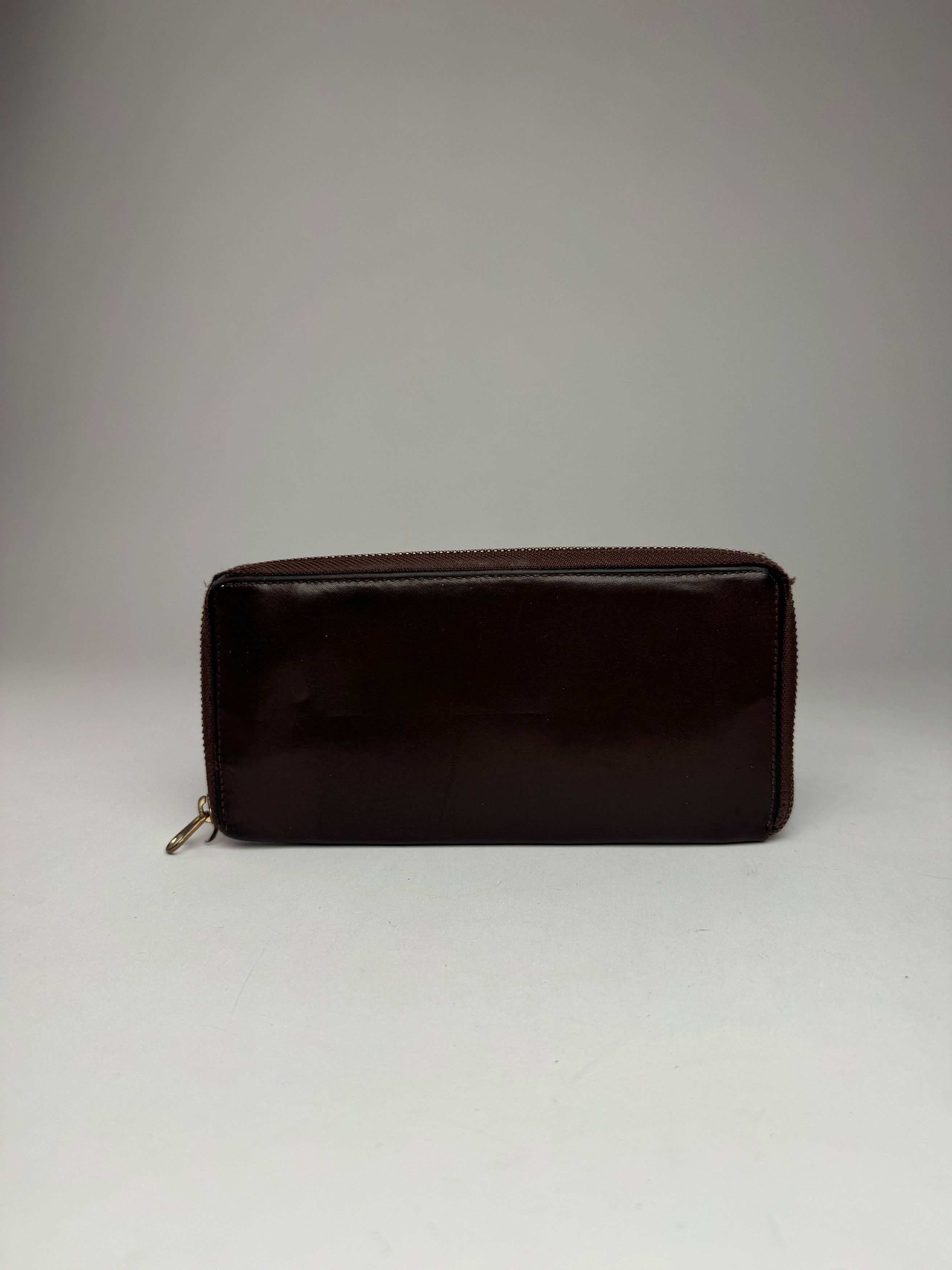 Comme des Garcons Vintage Comme Des Garçons Zippy Leather Wallet Brown Size ONE SIZE - 6 Thumbnail