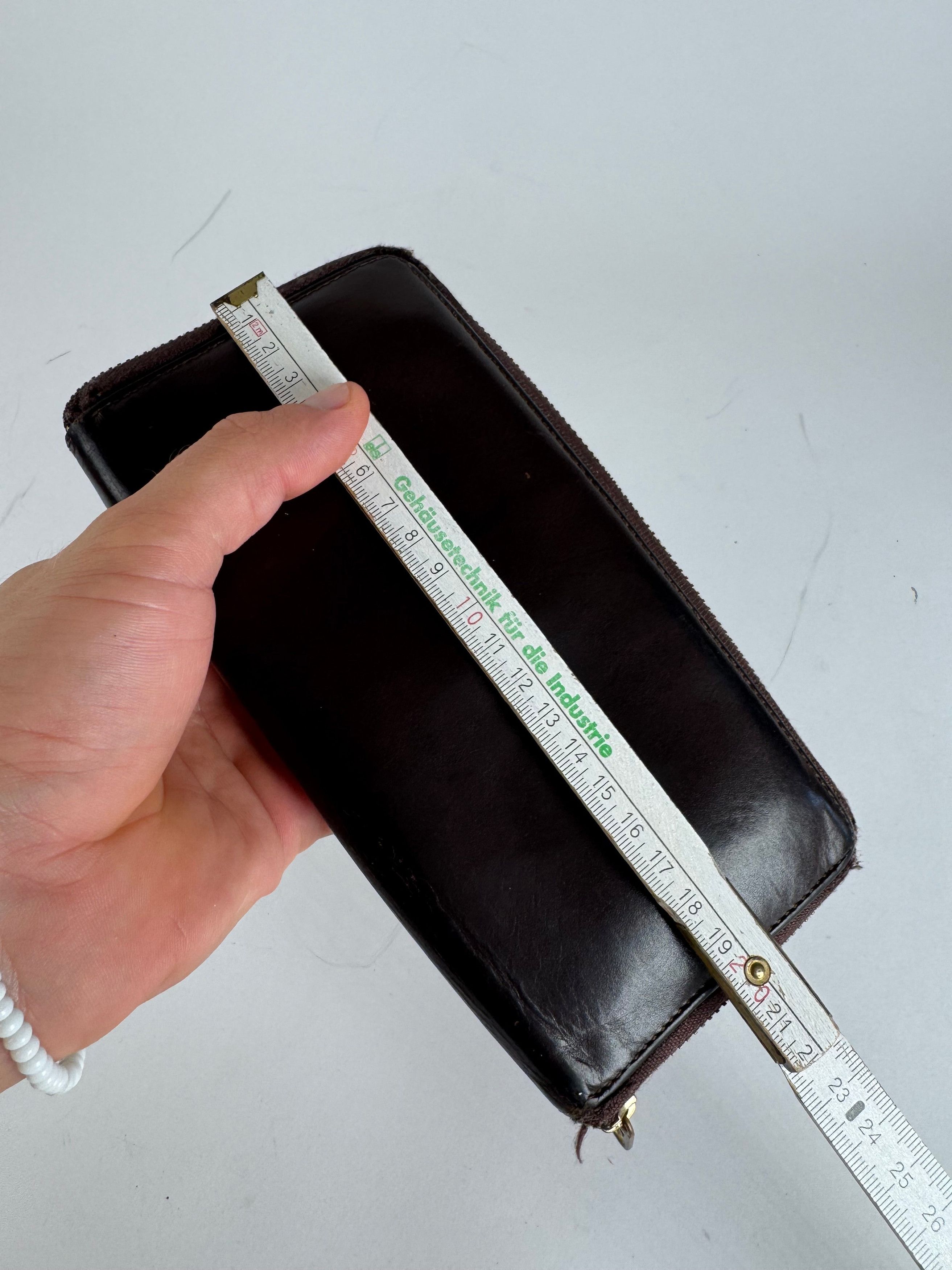 Comme des Garcons Vintage Comme Des Garçons Zippy Leather Wallet Brown Size ONE SIZE - 8 Thumbnail