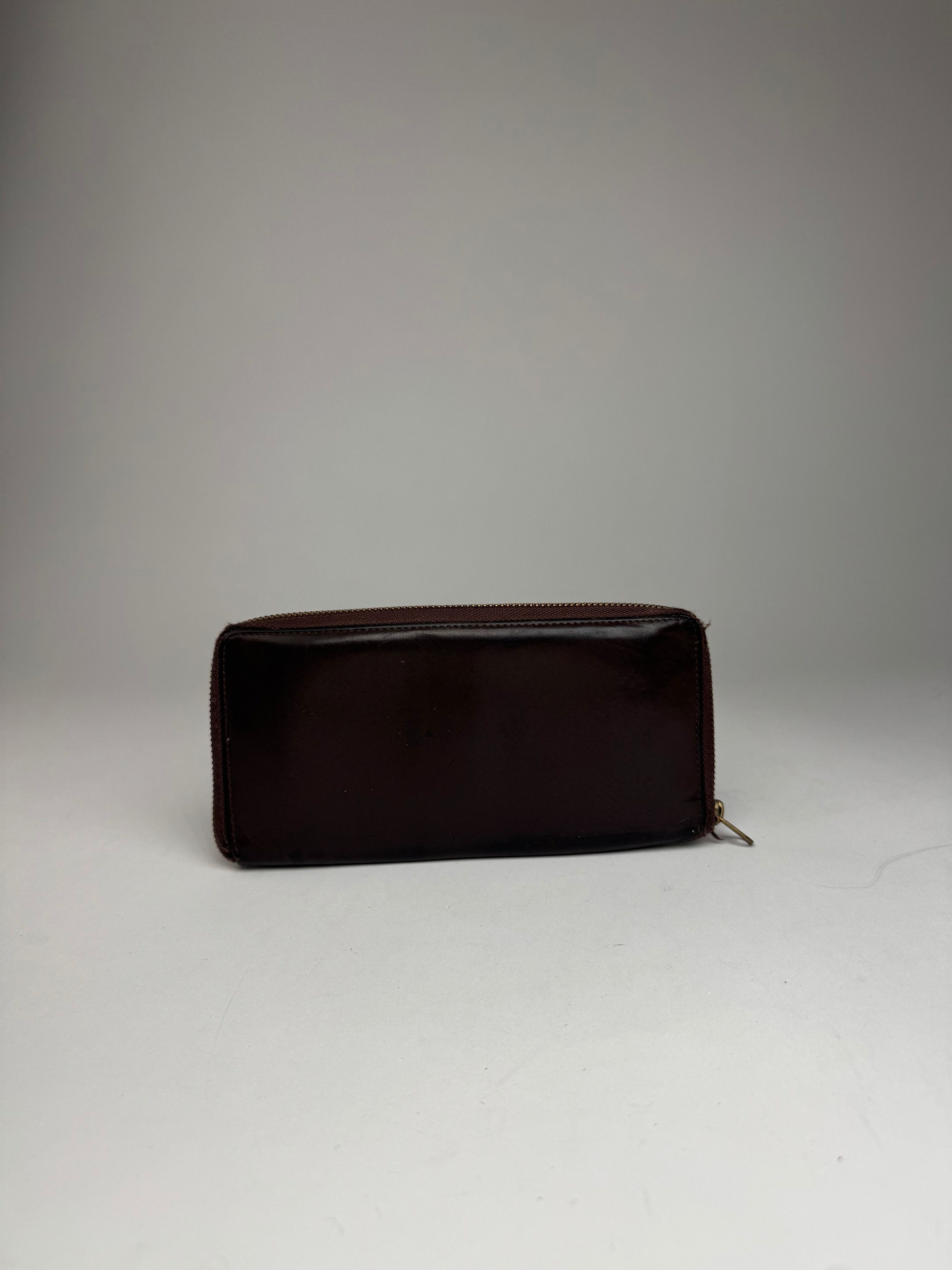 Comme des Garcons Vintage Comme Des Garçons Zippy Leather Wallet Brown Size ONE SIZE - 9 Thumbnail