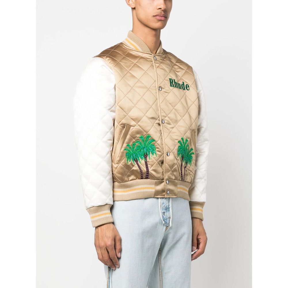 Rhude Rhude BROWN Jackets - Bomber Jackets Size US M / EU 48-50 / 2 - 3 Thumbnail