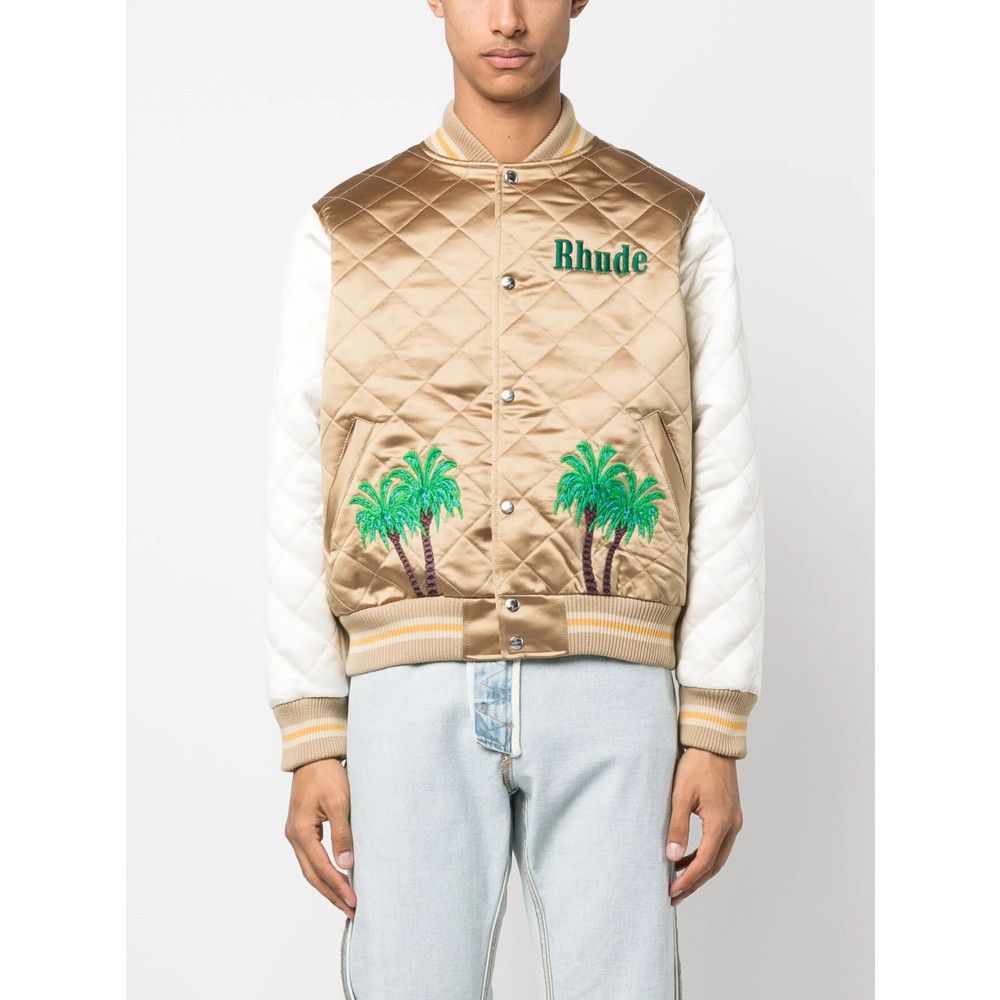Rhude Rhude BROWN Jackets - Bomber Jackets Size US M / EU 48-50 / 2 - 4 Thumbnail