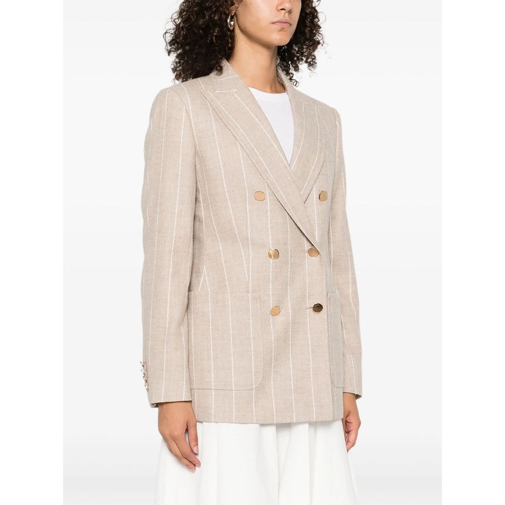 Max Mara NEUTRALS Jackets - Blazers