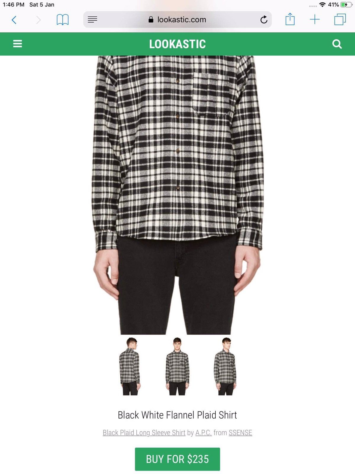 A.P.C. apc speckled flannel Size US M / EU 48-50 / 2 - 1 Thumbnail