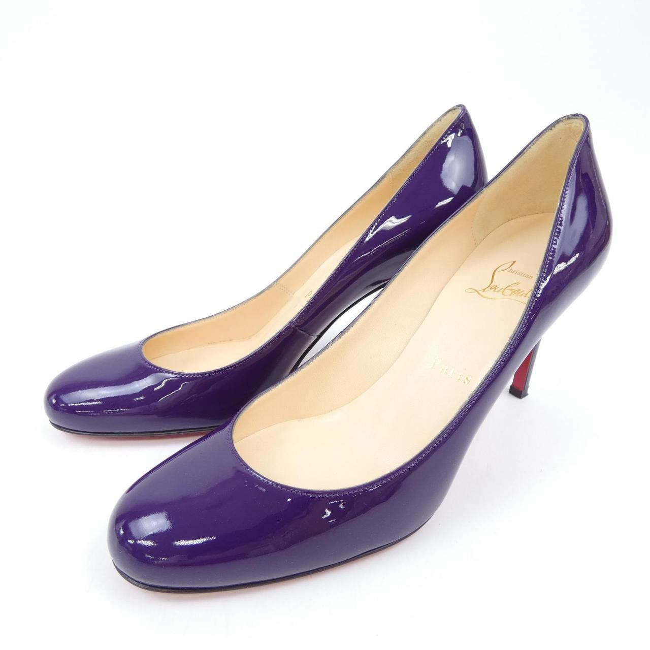 Christian Louboutin Christian Louboutin Christian Louboutin Pumps Leather Shoes DUTY FREE for USA Size ONE SIZE - 3 Thumbnail