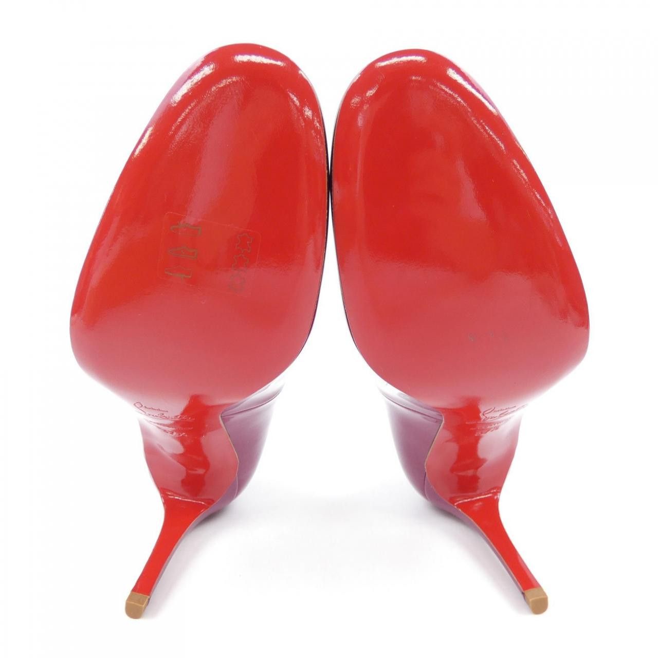 Christian Louboutin Christian Louboutin Christian Louboutin Pumps Leather Shoes DUTY FREE for USA Size ONE SIZE - 4 Thumbnail