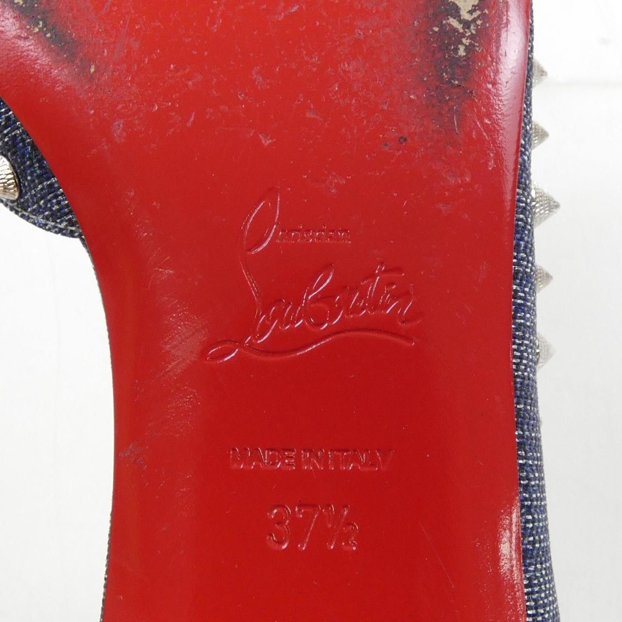 Christian Louboutin Christian Louboutin Christian Louboutin Flat Shoes Leather Shoes DUTY FREE for USA Size ONE SIZE - 6 Thumbnail