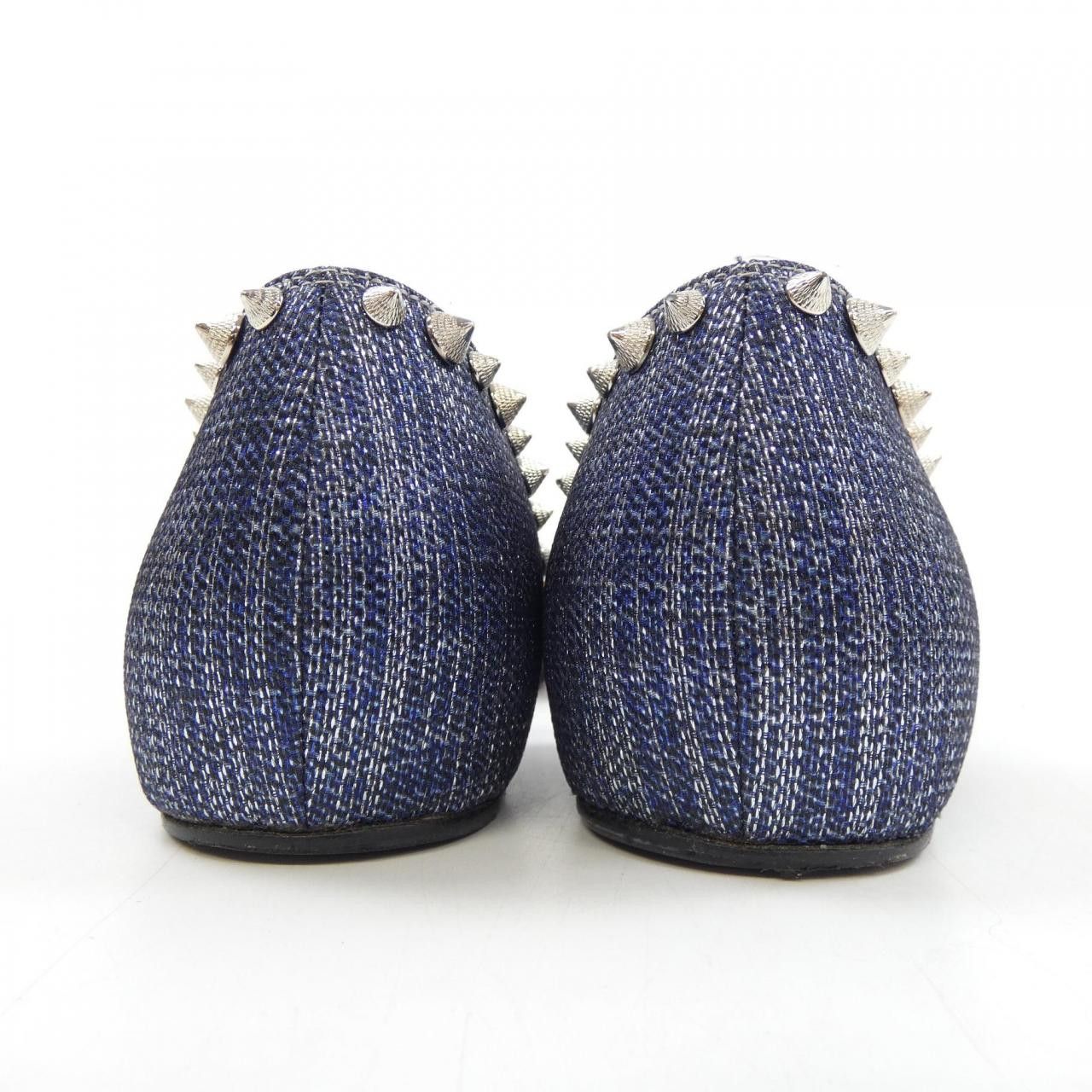 Christian Louboutin Christian Louboutin Christian Louboutin Flat Shoes Leather Shoes DUTY FREE for USA Size ONE SIZE - 5 Thumbnail