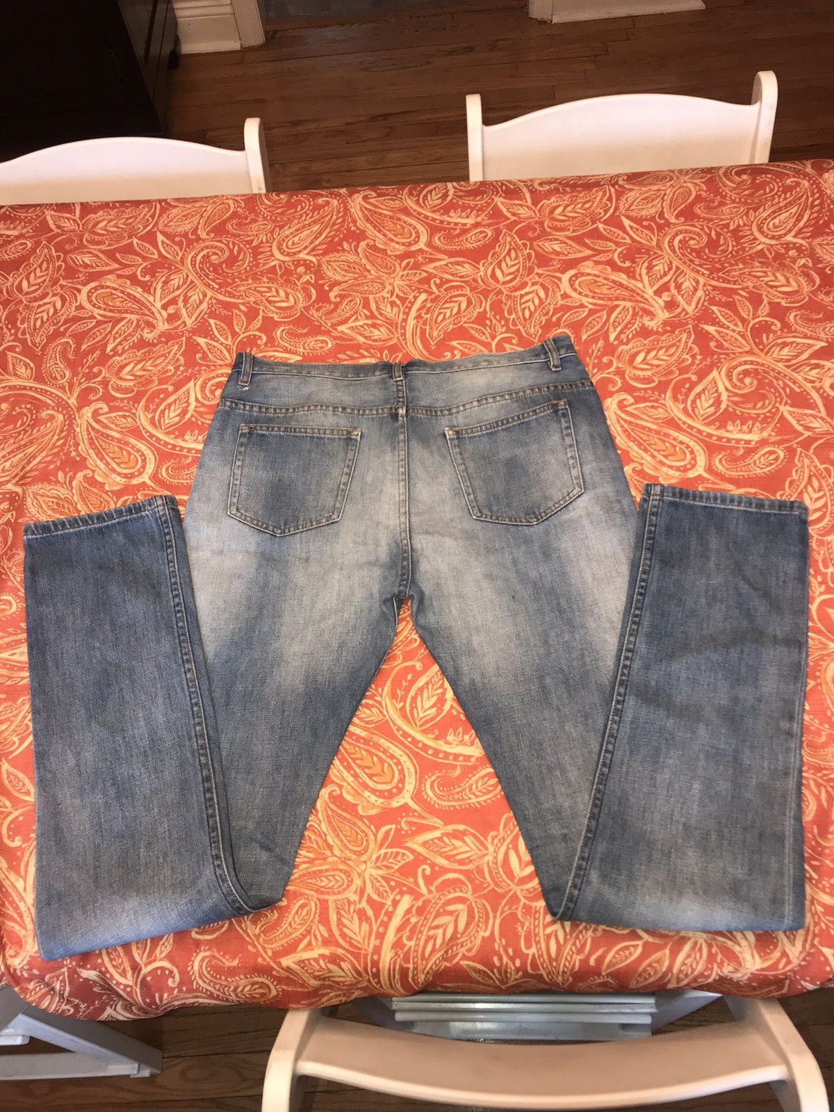 A.P.C. × Kanye West A.P.C. x KANYE Stonewashed Denim 2014 Size US 30 / EU 46 - 4 Thumbnail